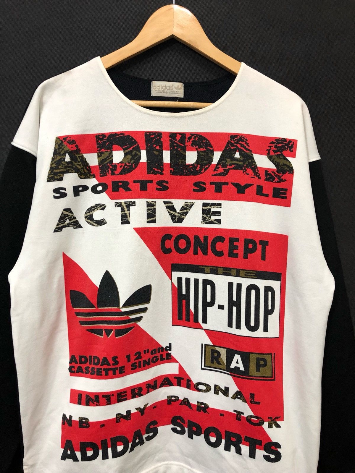 Adidas Rare Adidas Run DMC Design Size US M / EU 48-50 / 2 - 2 Thumbnail