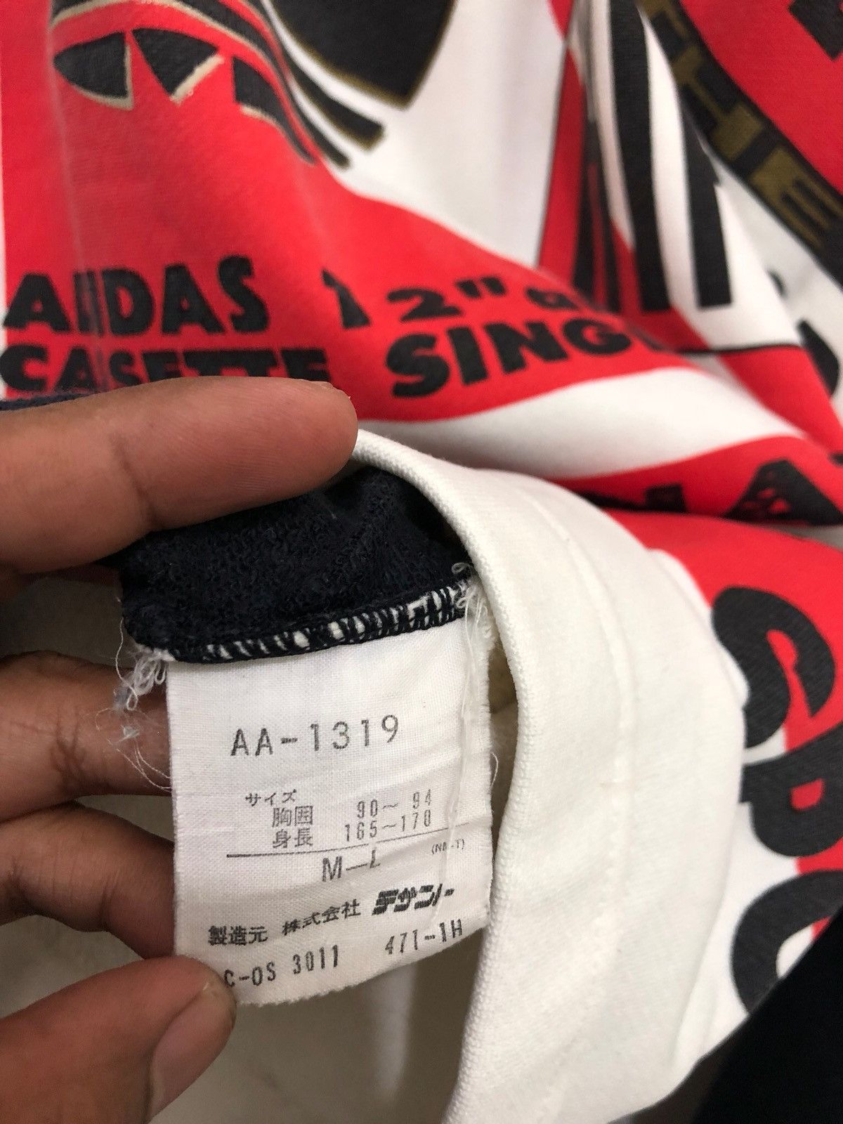 Adidas Rare Adidas Run DMC Design Size US M / EU 48-50 / 2 - 5 Thumbnail