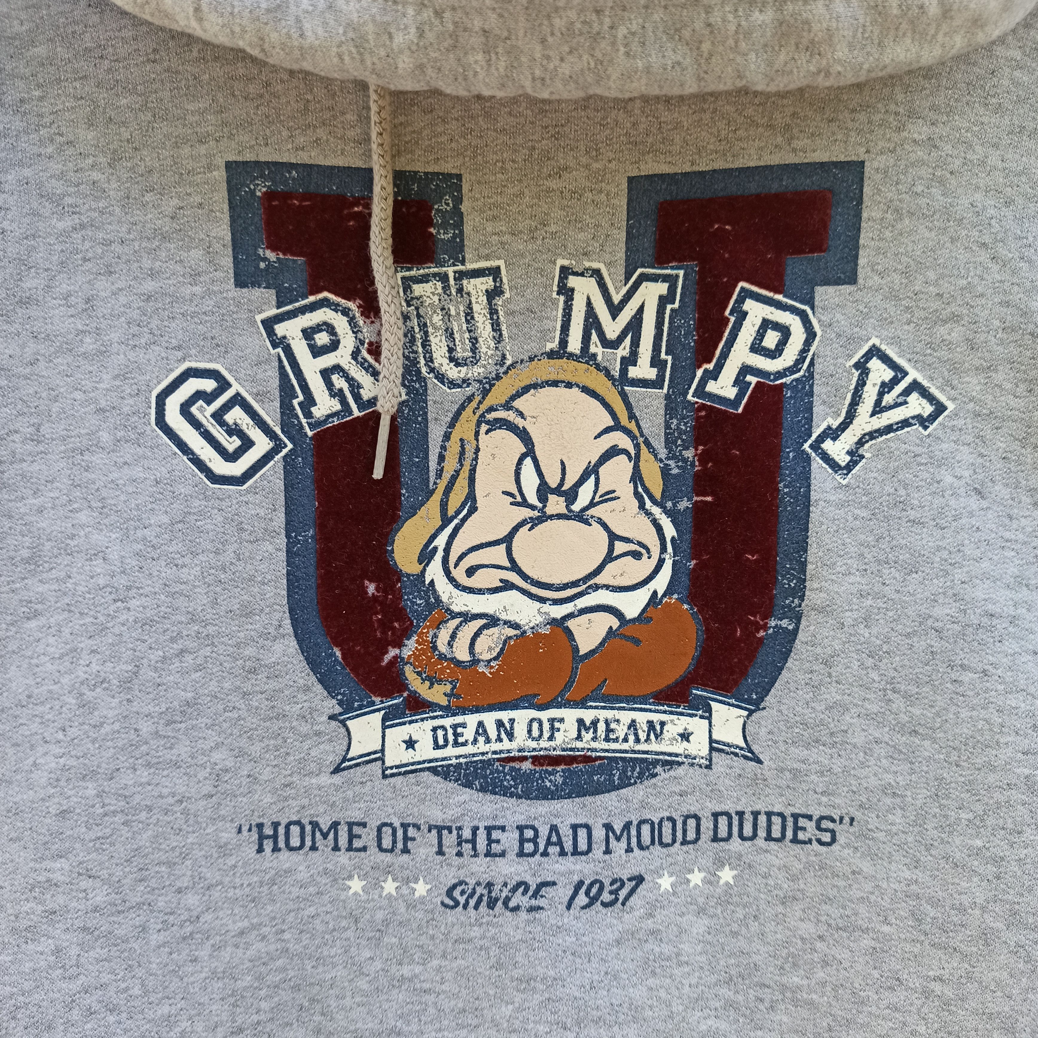 Disney × Vintage Vintage Grumpy Hoodie Size US M / EU 48-50 / 2 - 3 Thumbnail