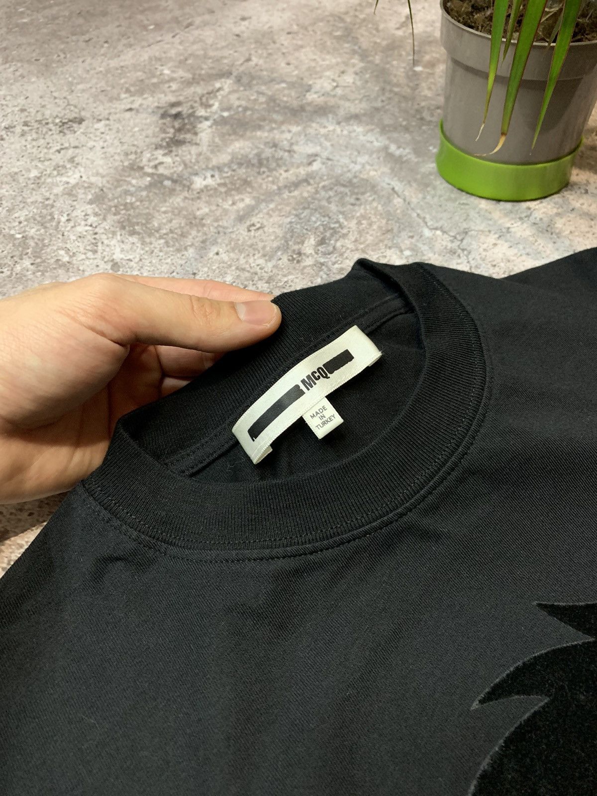 Alexander McQueen × MCQ MCQ Alexander McQueen Black Monster Tee Size US S / EU 44-46 / 1 - 4 Thumbnail
