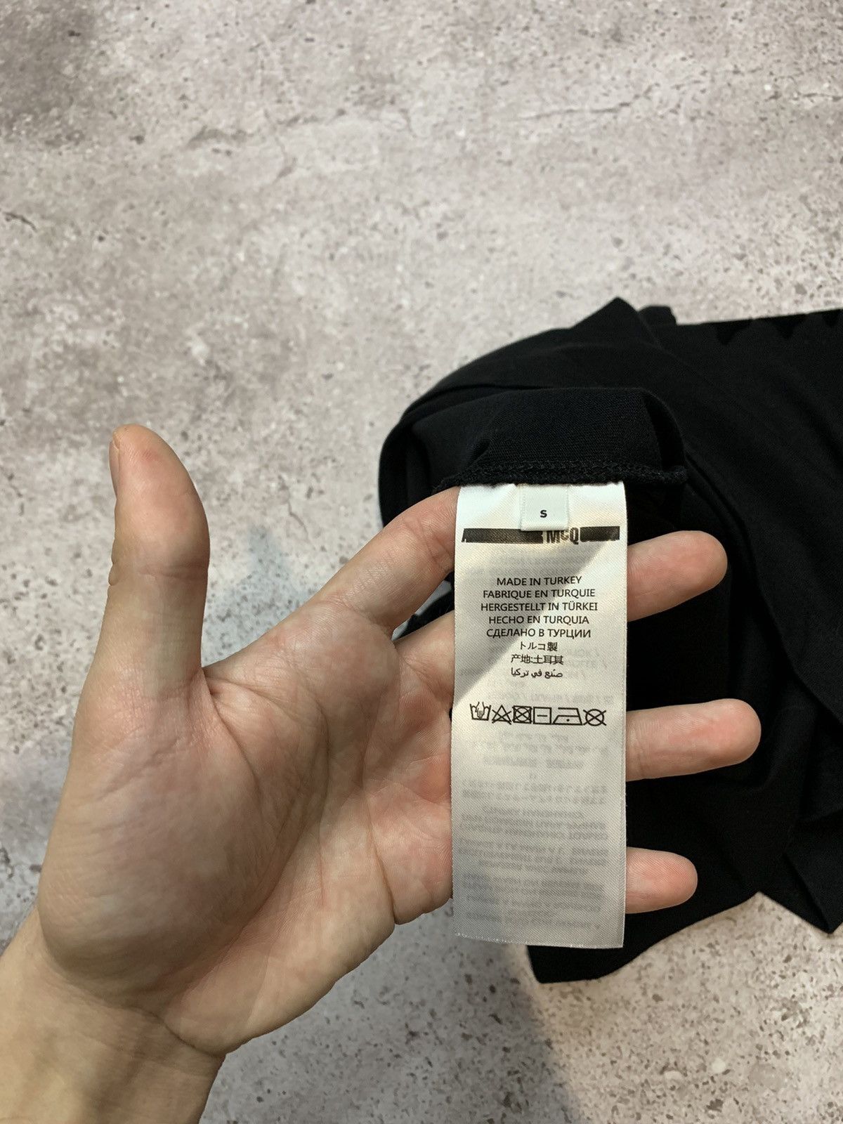 Alexander McQueen × MCQ MCQ Alexander McQueen Black Monster Tee Size US S / EU 44-46 / 1 - 6 Thumbnail
