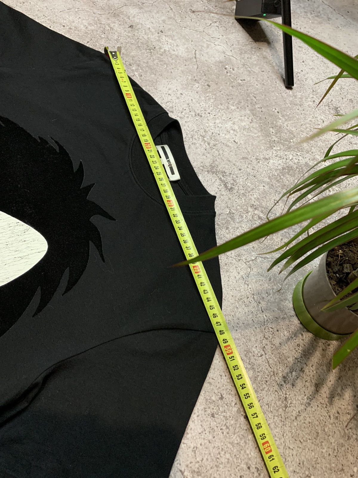 Alexander McQueen × MCQ MCQ Alexander McQueen Black Monster Tee Size US S / EU 44-46 / 1 - 10 Thumbnail