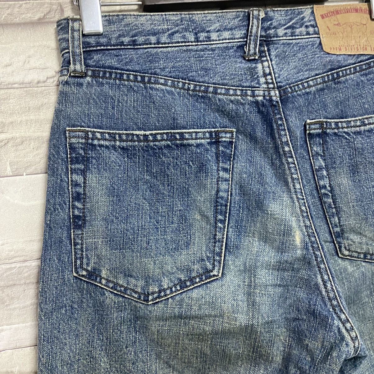 PPFM PPFM Faded Blue Distressed Denim Jeans Size US 30 / EU 46 - 15 Thumbnail