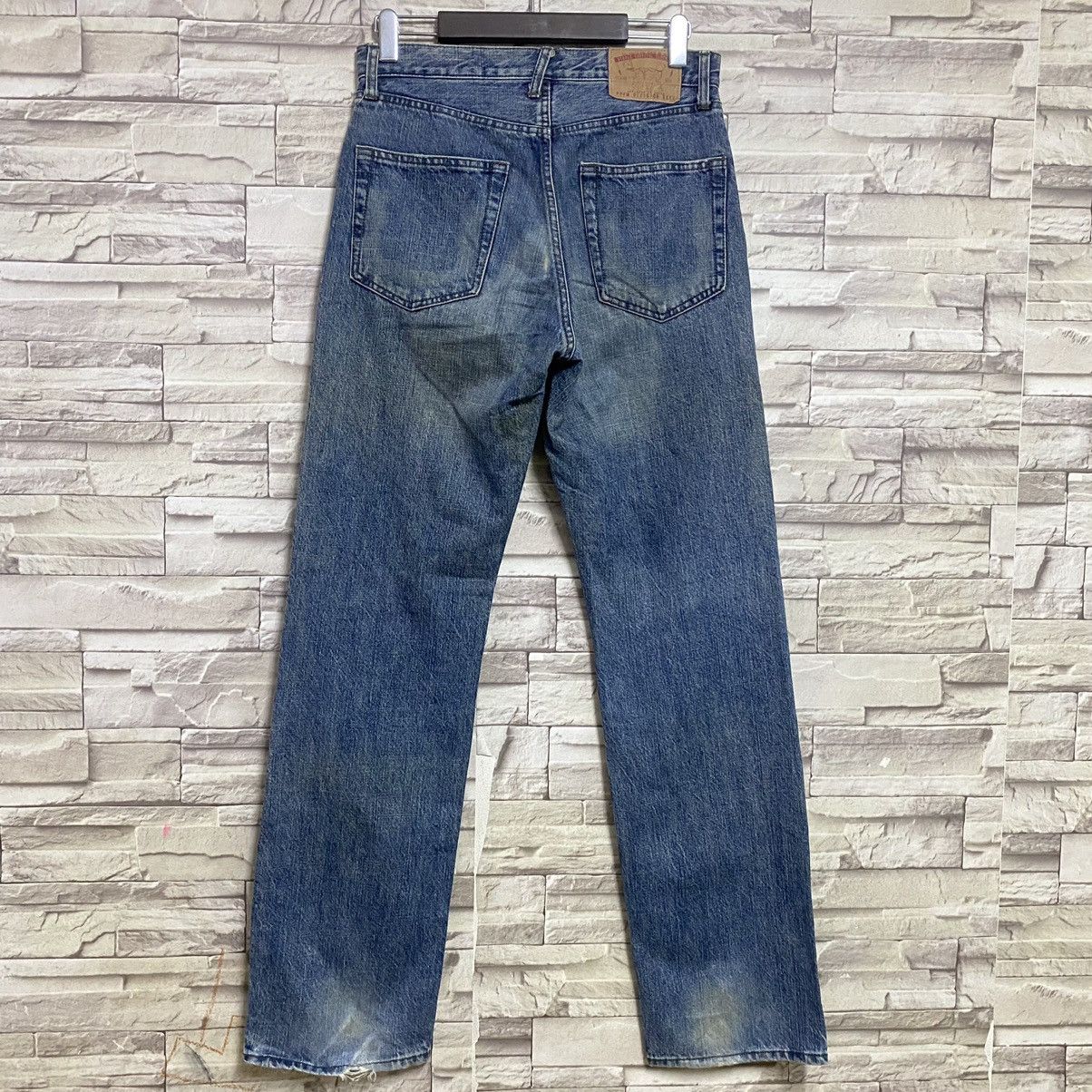 PPFM PPFM Faded Blue Distressed Denim Jeans Size US 30 / EU 46 - 11 Thumbnail