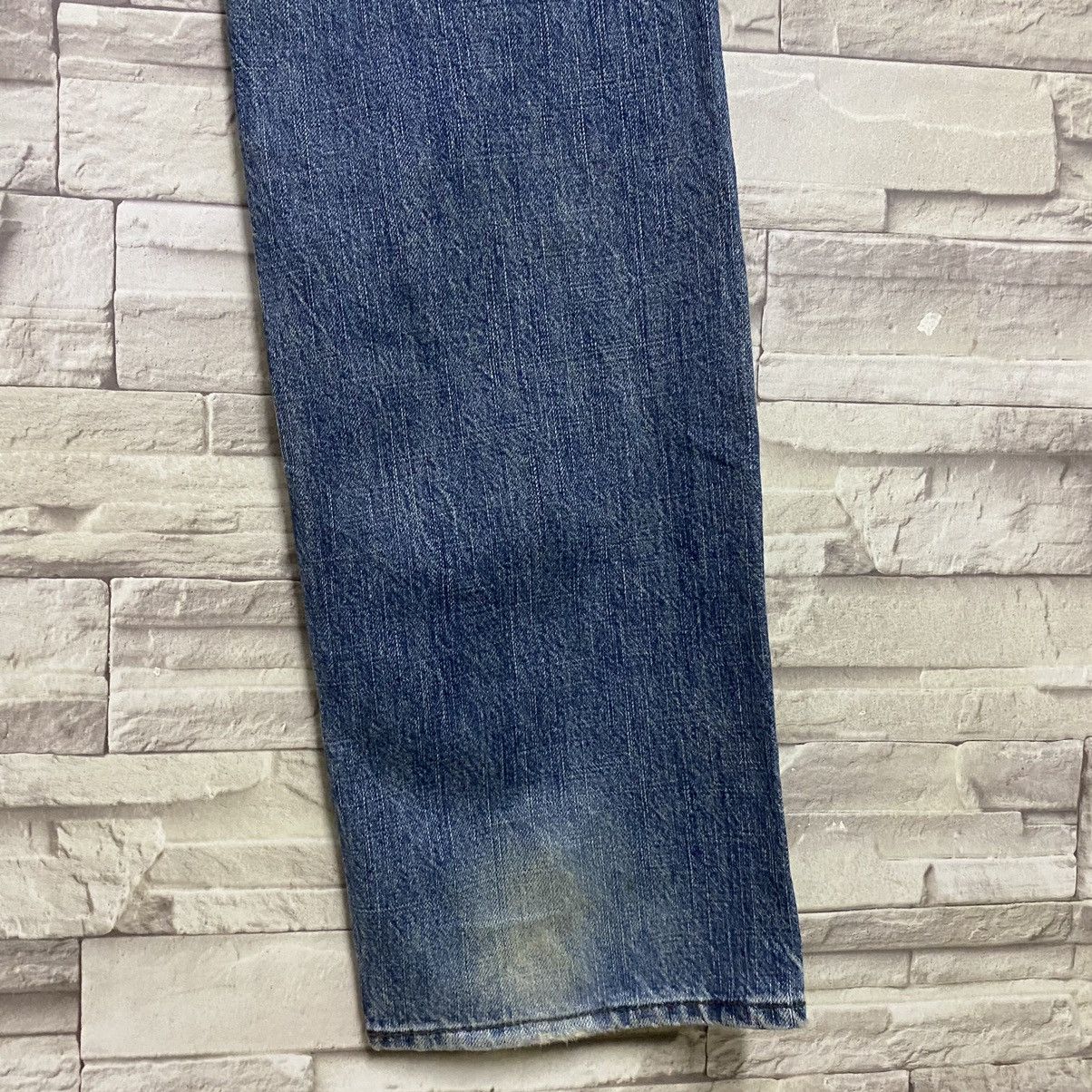 PPFM PPFM Faded Blue Distressed Denim Jeans Size US 30 / EU 46 - 16 Thumbnail