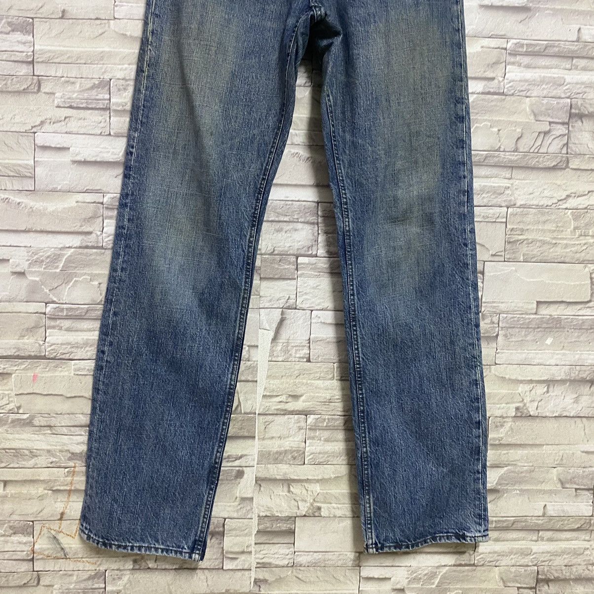 PPFM PPFM Faded Blue Distressed Denim Jeans Size US 30 / EU 46 - 6 Thumbnail