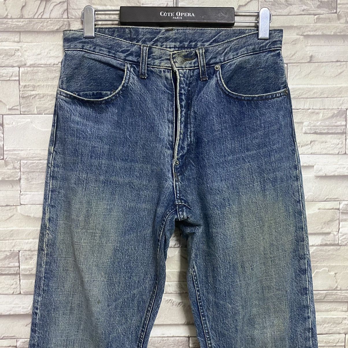 PPFM PPFM Faded Blue Distressed Denim Jeans Size US 30 / EU 46 - 5 Thumbnail