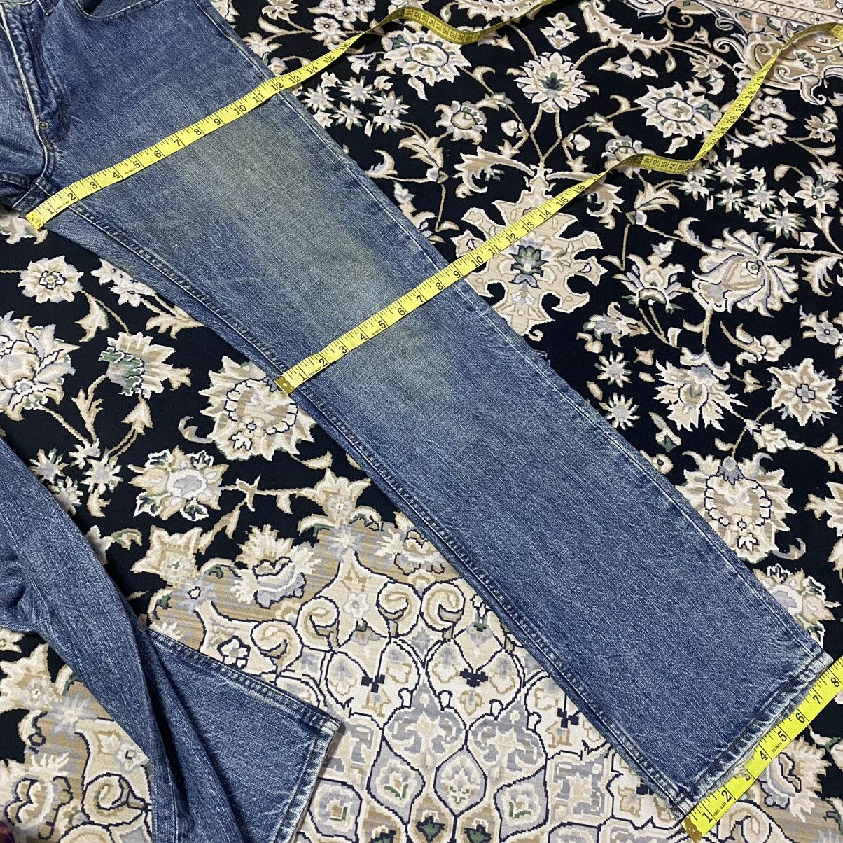 PPFM PPFM Faded Blue Distressed Denim Jeans Size US 30 / EU 46 - 22 Thumbnail