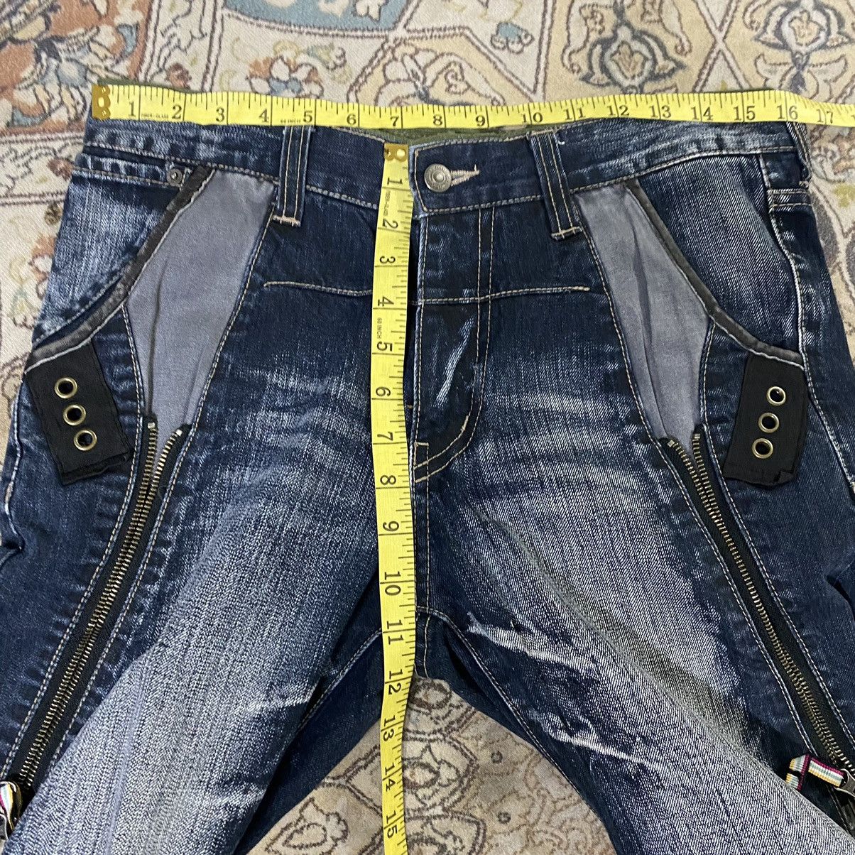 PPFM PPFM Denim Bondage Pants Size US 31 - 20 Thumbnail