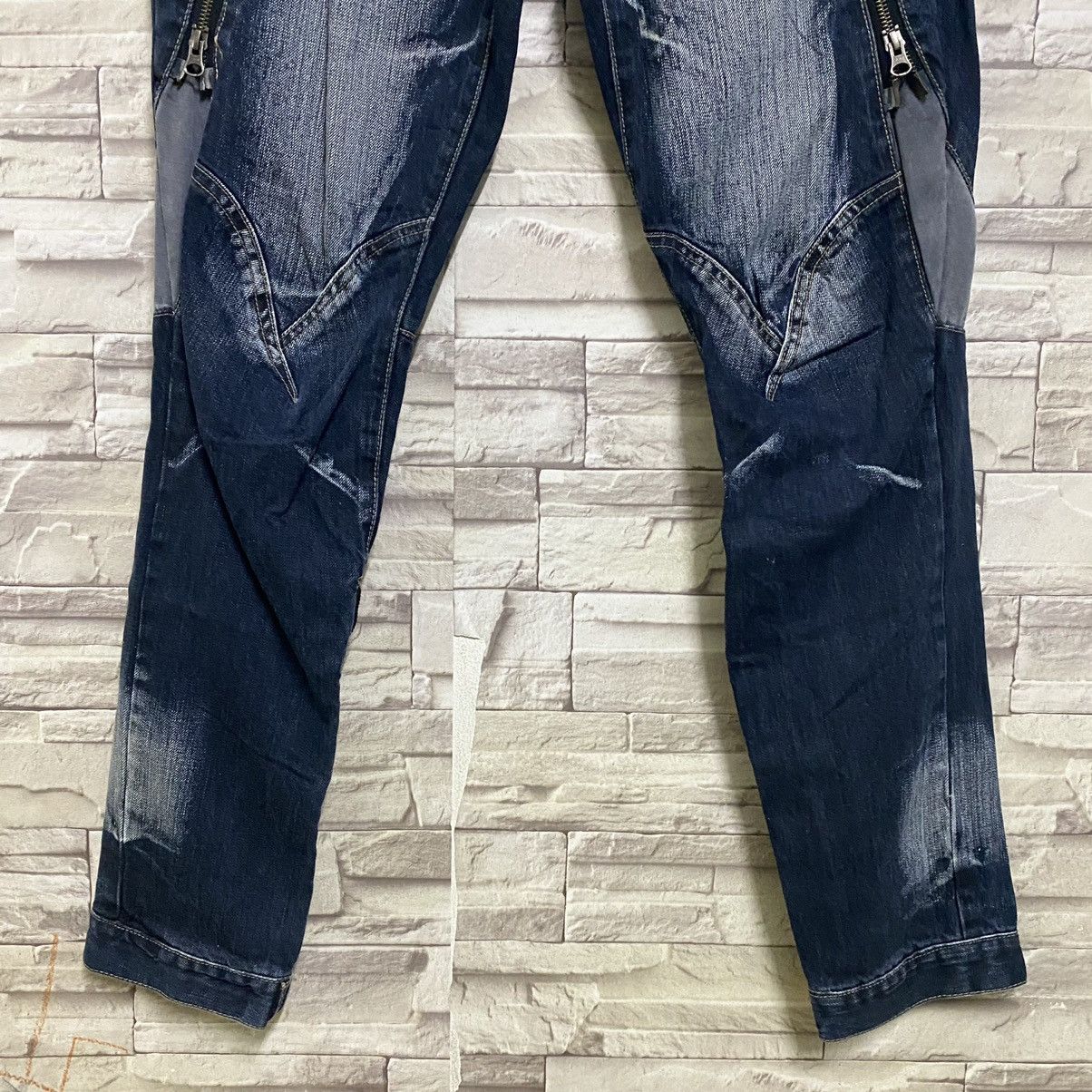 PPFM PPFM Denim Bondage Pants Size US 31 - 5 Thumbnail