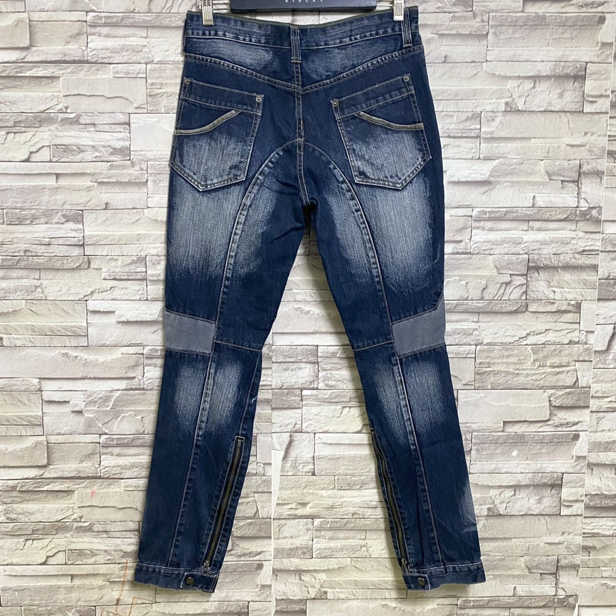 PPFM PPFM Denim Bondage Pants Size US 31 - 9 Thumbnail