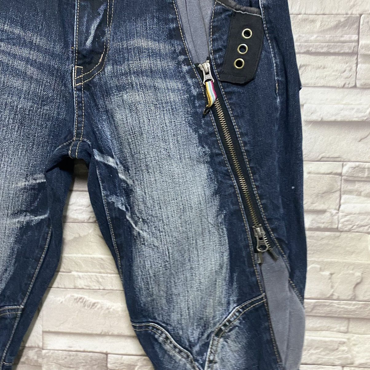 PPFM PPFM Denim Bondage Pants Size US 31 - 7 Thumbnail
