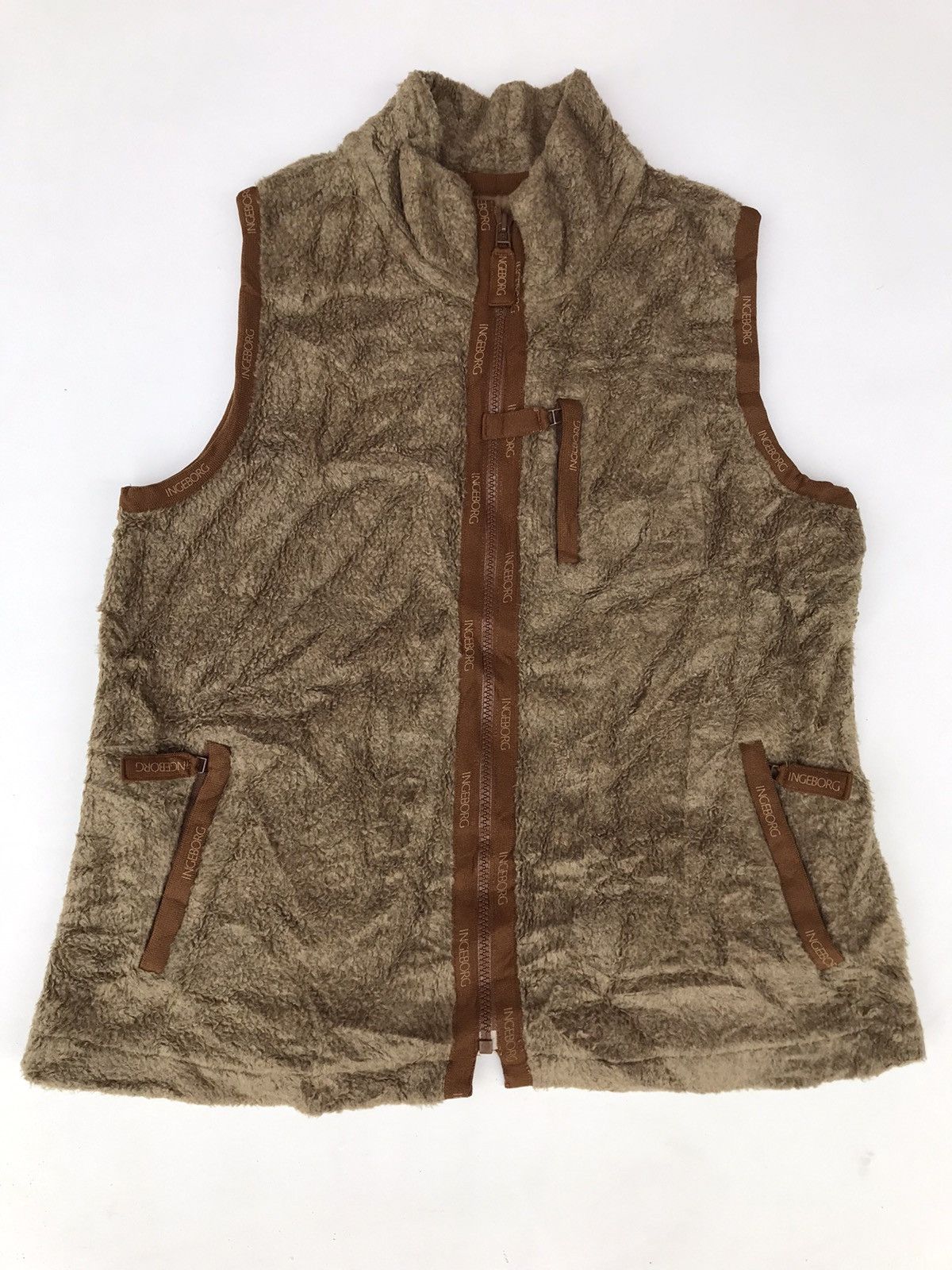 vintage ingeborg fleece vest