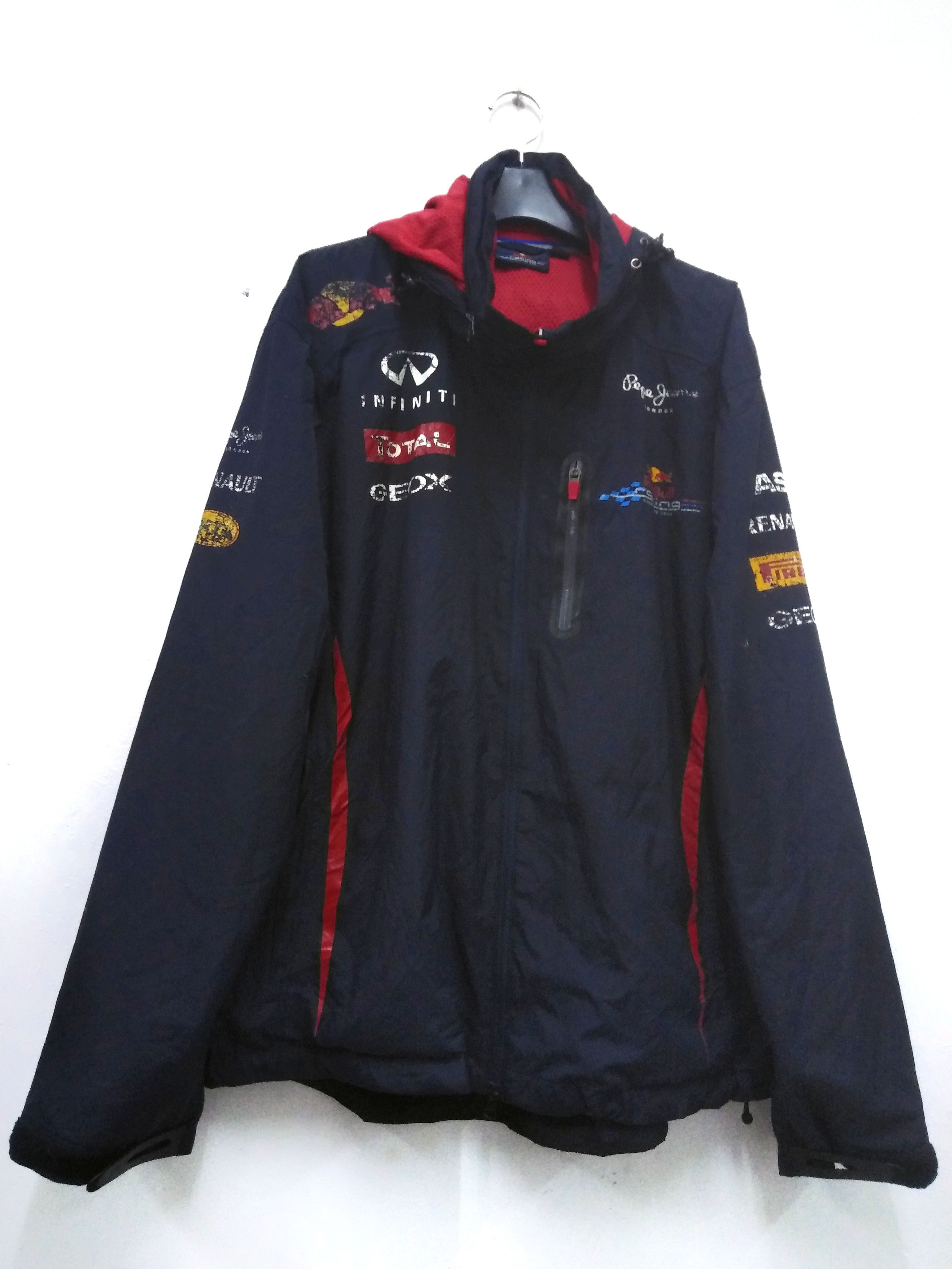 Formula 1 × Red Bull Vtg Red Bull Racing Formula One Team Jacket Size US M / EU 48-50 / 2 - 2 Thumbnail