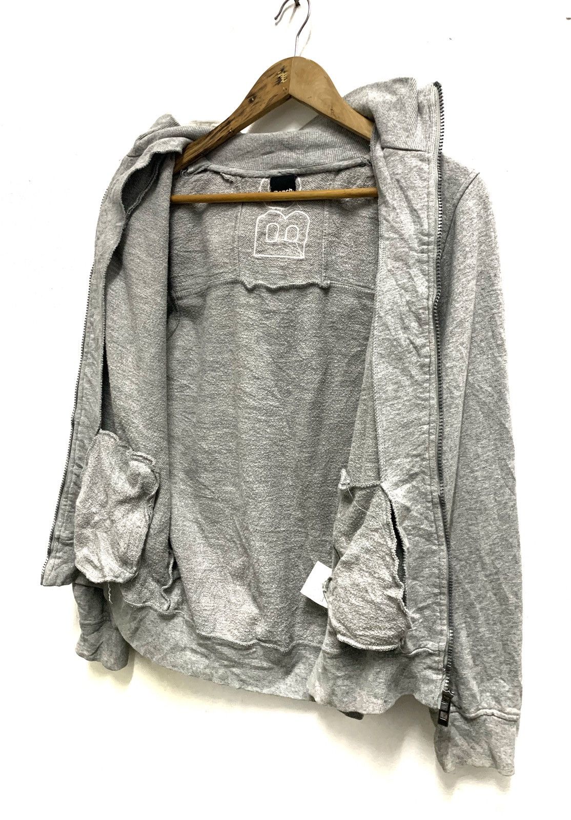 Bench Vintage 90s Grey Zipper Hoodie By Bench!! Size US M / EU 48-50 / 2 - 11 Thumbnail