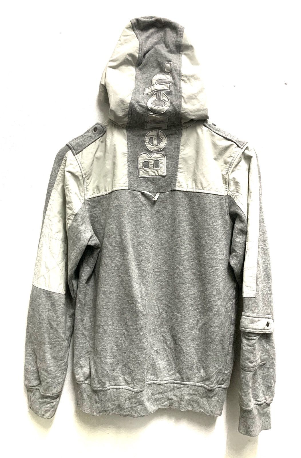 Bench Vintage 90s Grey Zipper Hoodie By Bench!! Size US M / EU 48-50 / 2 - 8 Thumbnail