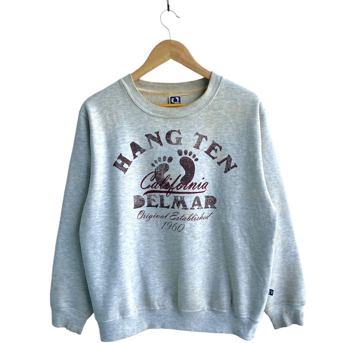 Hang Ten Delmar Double Print California Sweatshirt