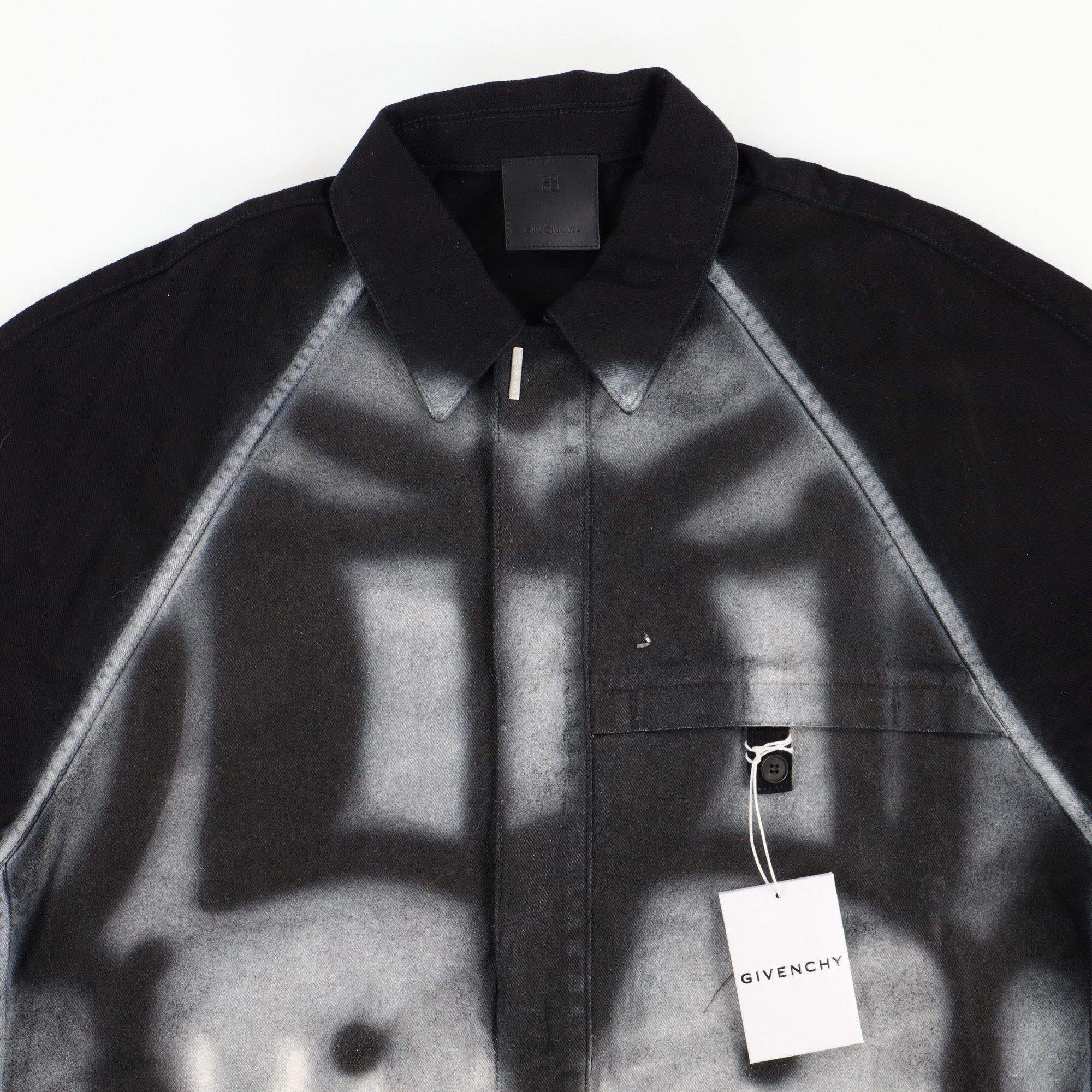Givenchy x Chito Black Graffiti Rottweiler Overshirt Size US XS / EU 42 / 0 - 8 Thumbnail