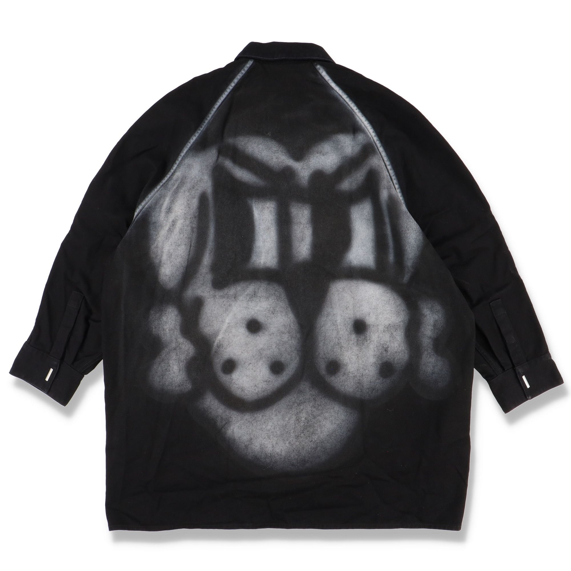 Givenchy x Chito Black Graffiti Rottweiler Overshirt Size US XS / EU 42 / 0 - 11 Thumbnail