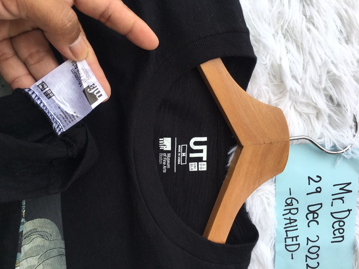 Japanese Brand Rare Uniqlo x Museum of Fine Arts Boston Skull Tshirt Size US M / EU 48-50 / 2 - 9 Thumbnail