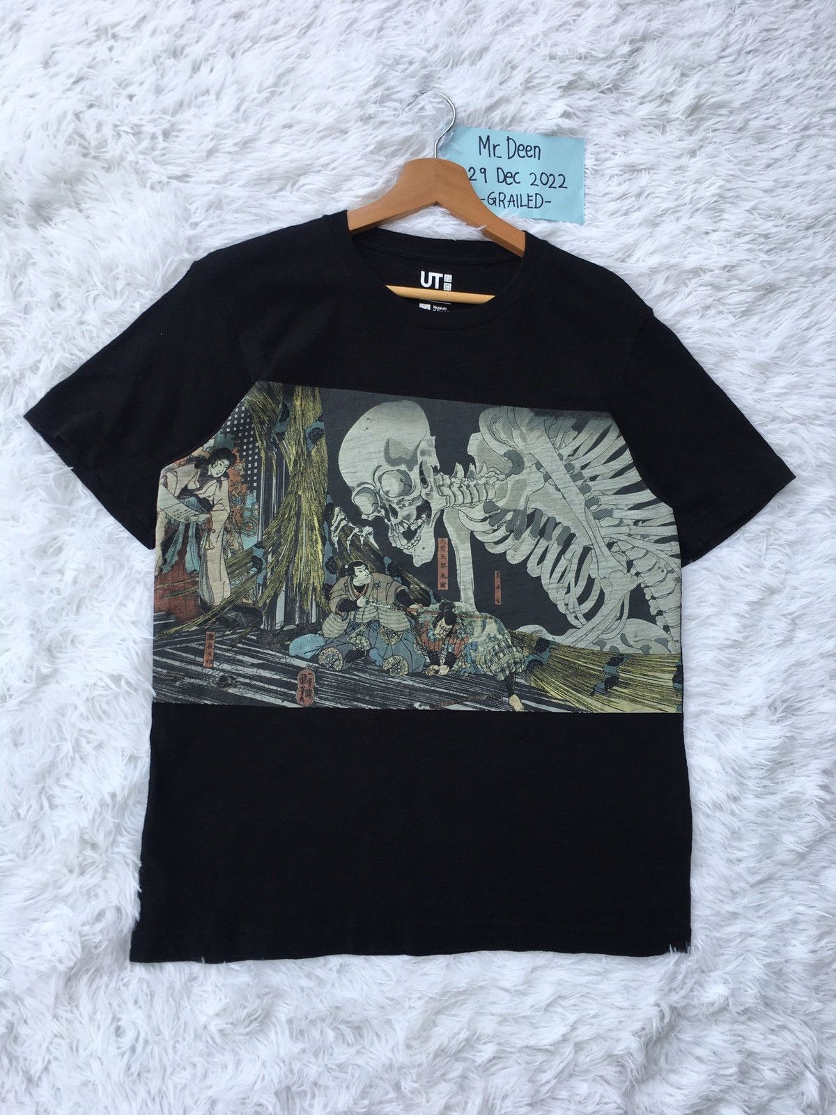 Japanese Brand Rare Uniqlo x Museum of Fine Arts Boston Skull Tshirt Size US M / EU 48-50 / 2 - 2 Thumbnail