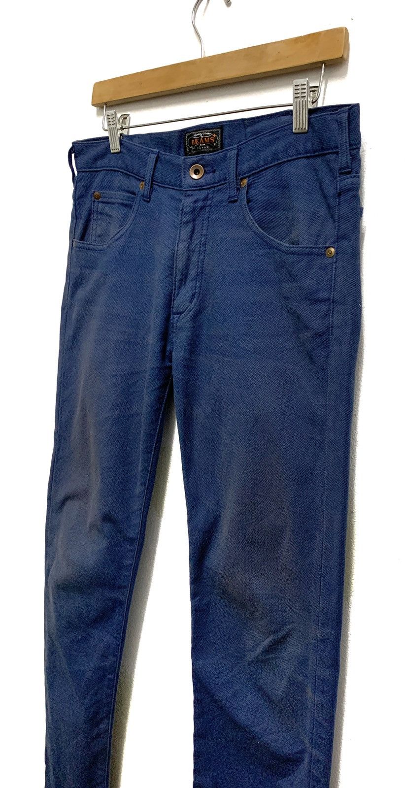 Beams Plus × Japanese Brand BEAMS 🇯🇵Faded Skinny Fits Jeans. Size US 31 - 2 Thumbnail