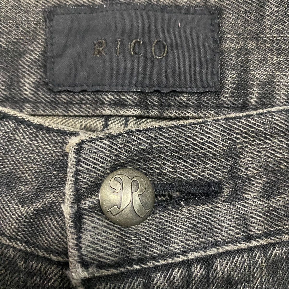 Japanese Brand RICO Black Denim Slim-Fit Jeans Hedi Slimane Size US 31 - 8 Thumbnail