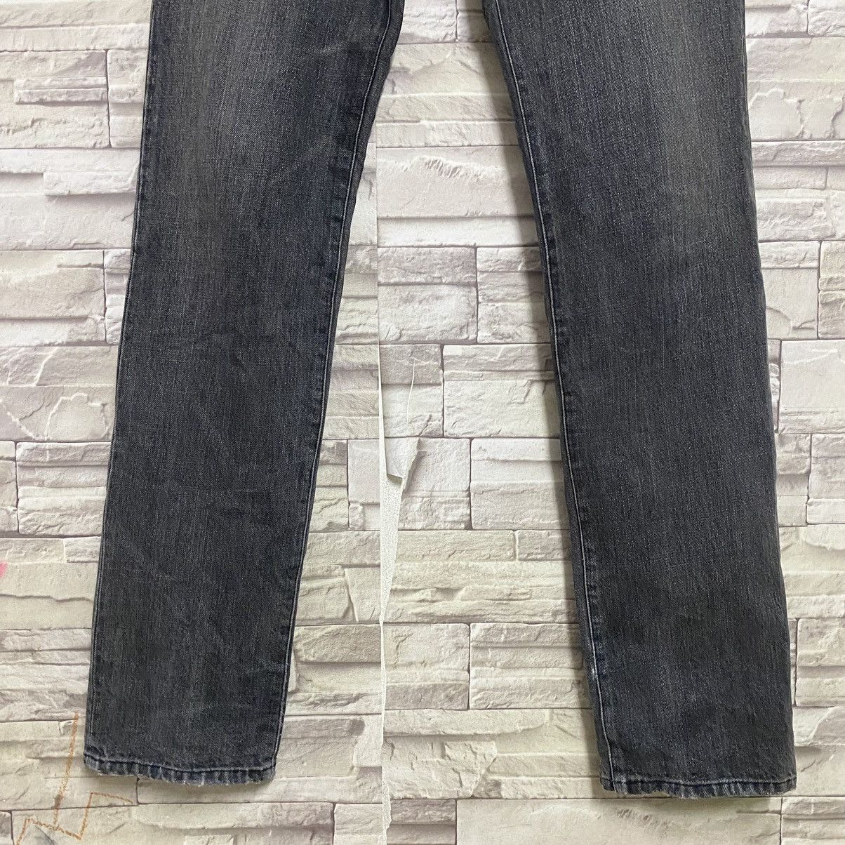 Japanese Brand RICO Black Denim Slim-Fit Jeans Hedi Slimane Size US 31 - 7 Thumbnail