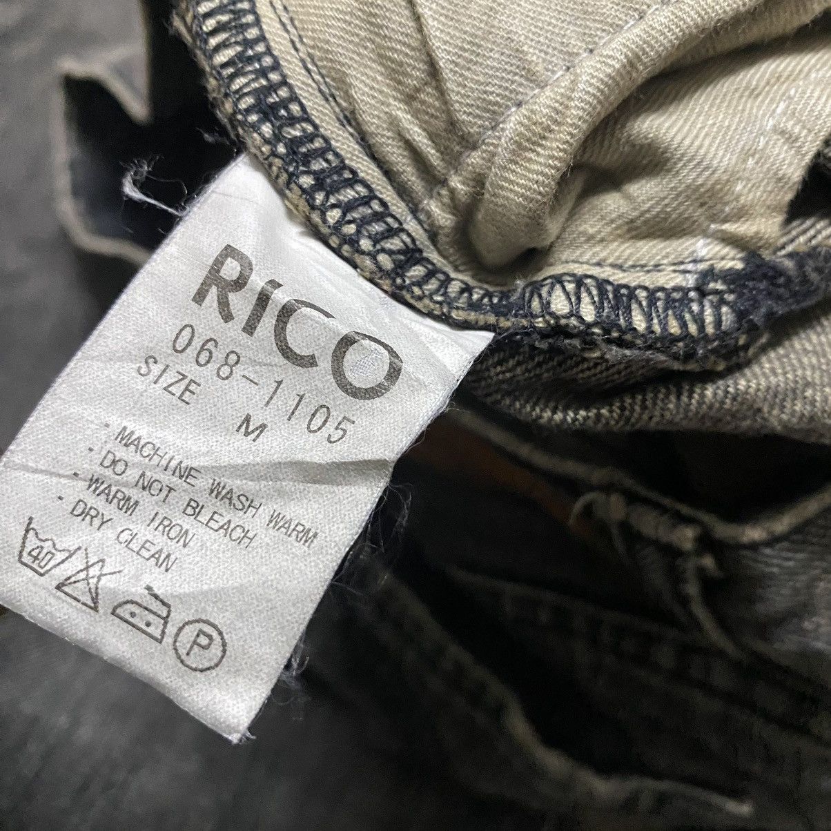 Japanese Brand RICO Black Denim Slim-Fit Jeans Hedi Slimane Size US 31 - 18 Thumbnail