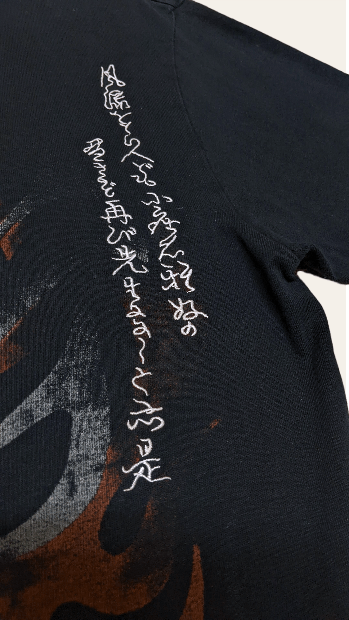 Japanese Brand × Vintage Vintage Sukajan Samurai Ninja Mask Anime Style T shirt Size US M / EU 48-50 / 2 - 7 Thumbnail
