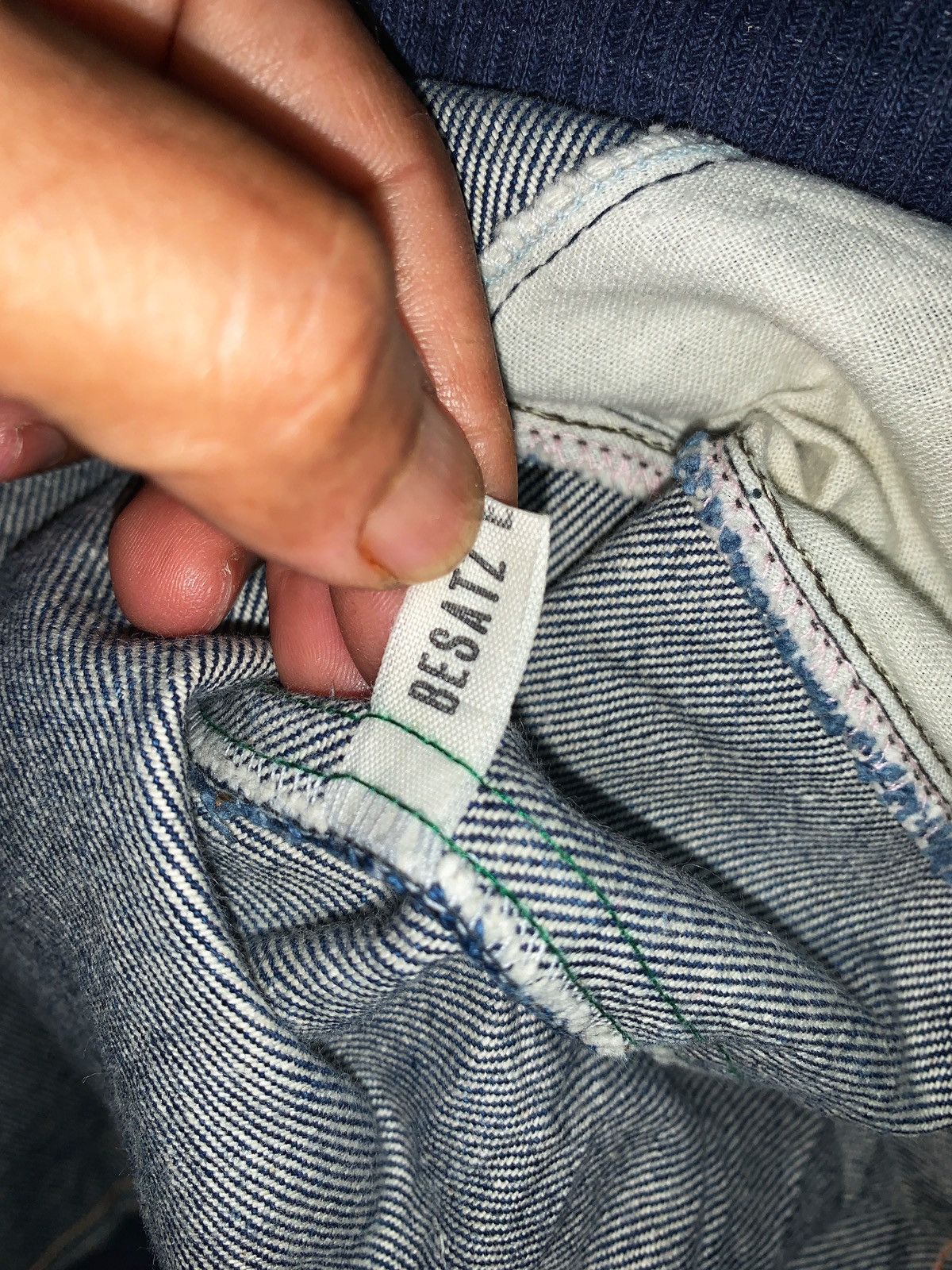 C&A × Vintage Vintage NEW FAST C&A Snap Buttons Denim Bomber. Size US S / EU 44-46 / 1 - 11 Thumbnail