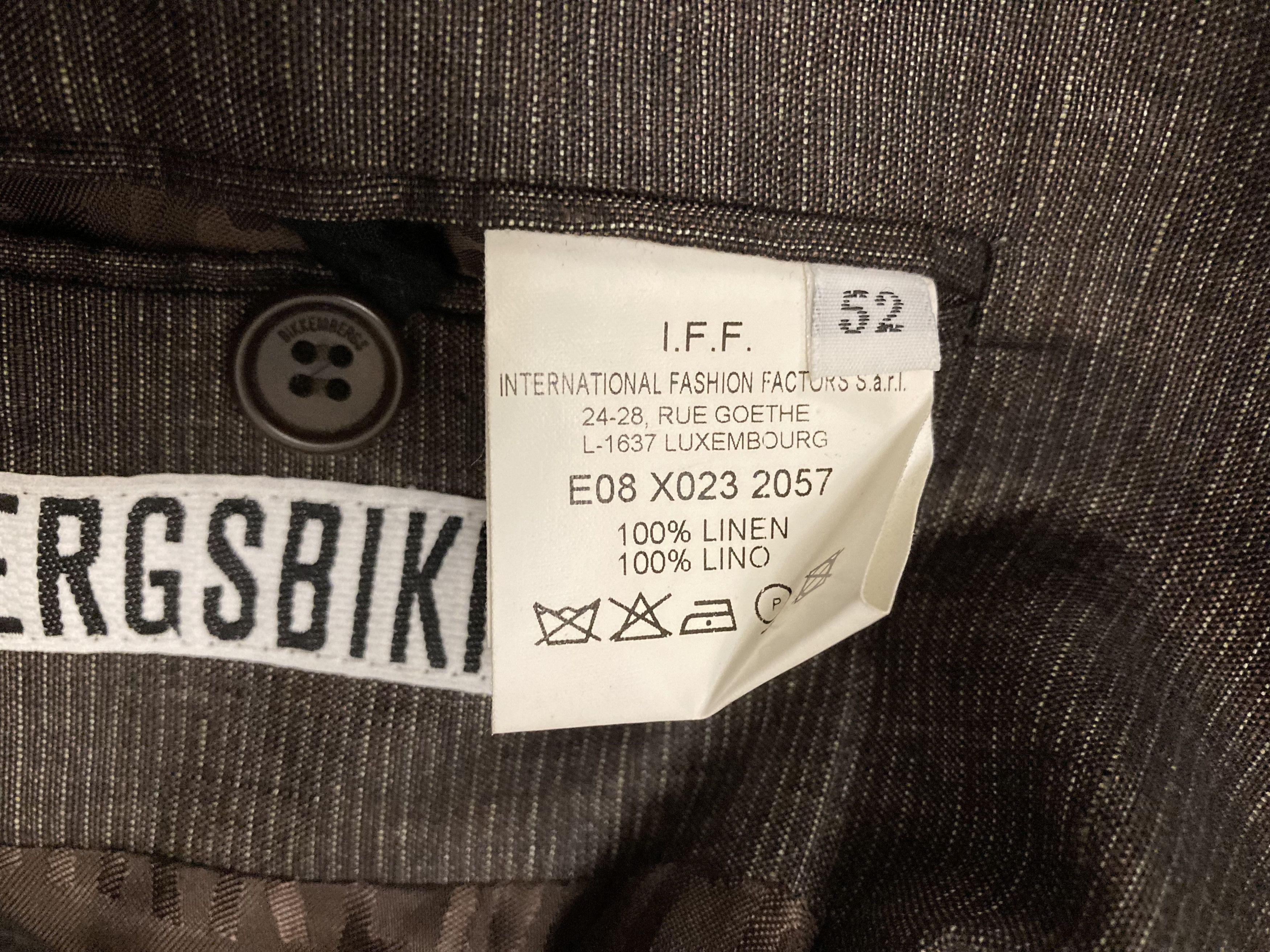 Dirk Bikkembergs × Vintage Dirk Bikkembergs x Vintage Linen Light Blazer x Luxury Size US M / EU 48-50 / 2 - 3 Thumbnail