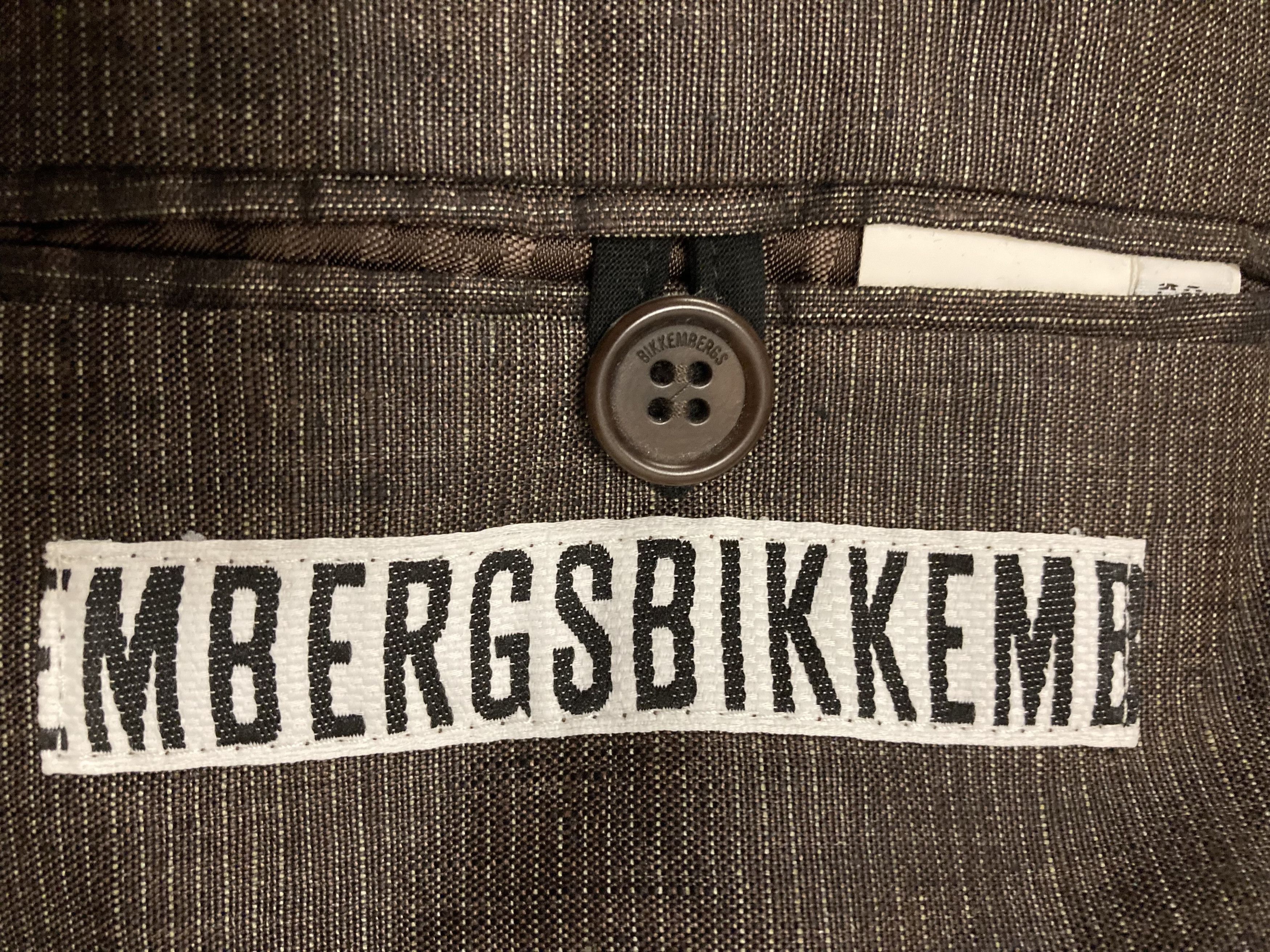 Dirk Bikkembergs × Vintage Dirk Bikkembergs x Vintage Linen Light Blazer x Luxury Size US M / EU 48-50 / 2 - 5 Thumbnail