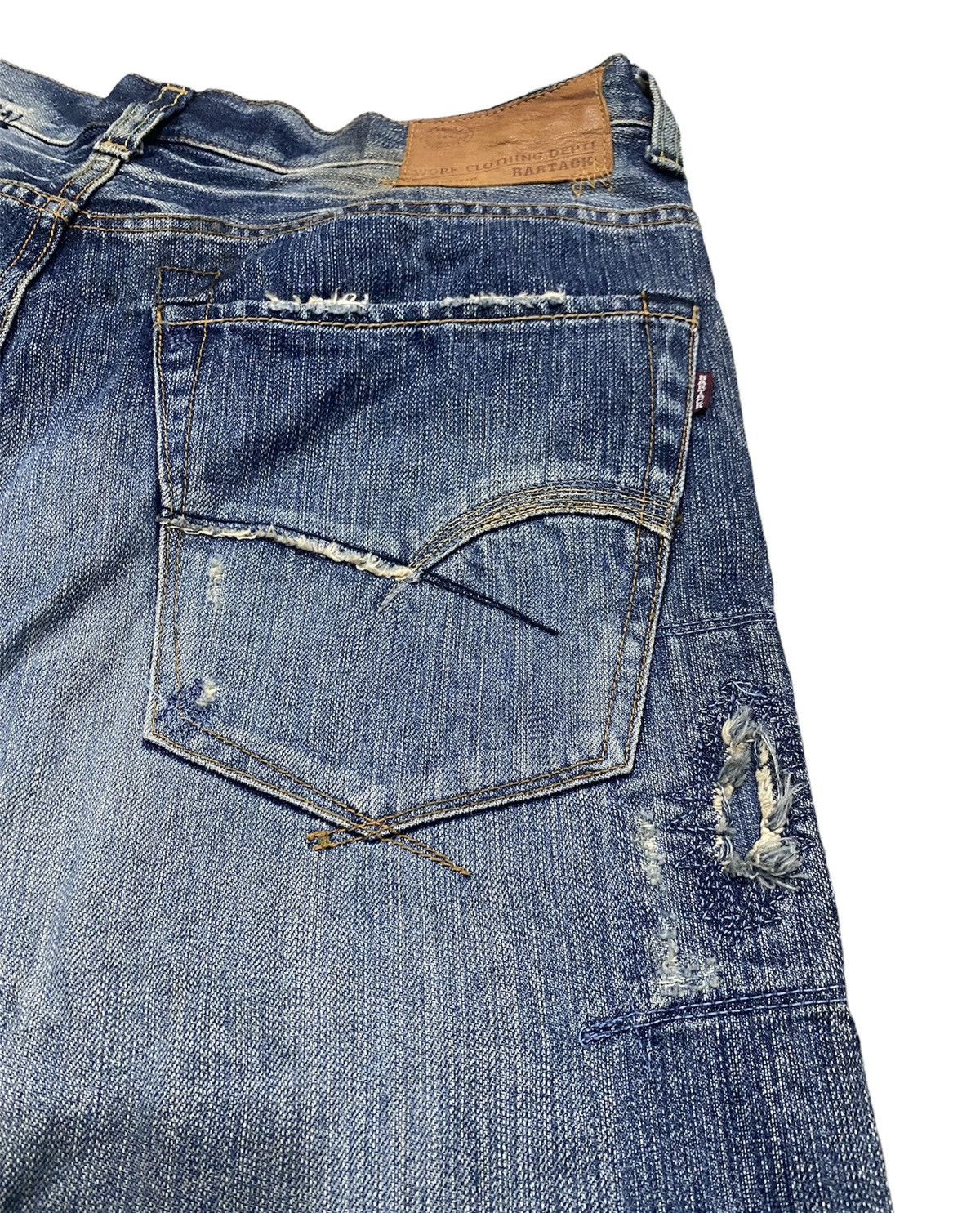 Kapital JAPAN BRAND BARTACK PATCHWORK DESIGN Size US 34 / EU 50 - 5 Thumbnail