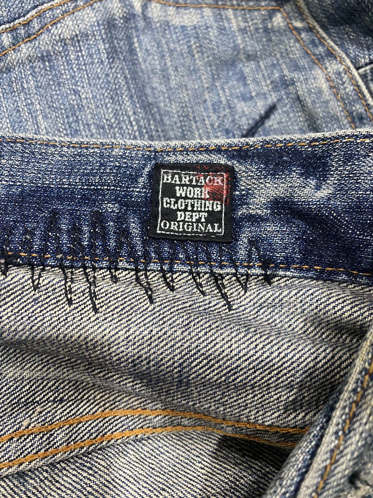 Kapital JAPAN BRAND BARTACK PATCHWORK DESIGN Size US 34 / EU 50 - 8 Thumbnail