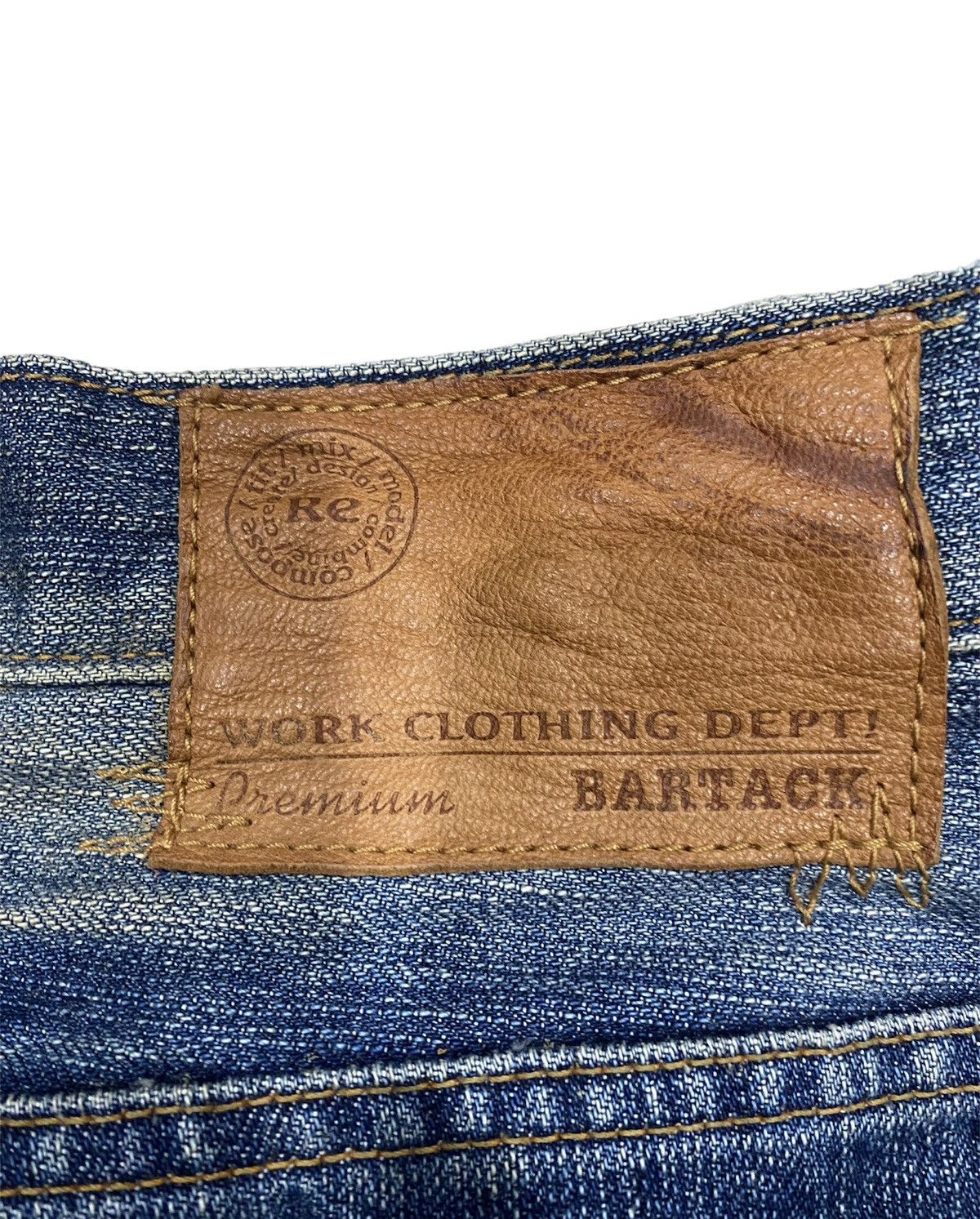 Kapital JAPAN BRAND BARTACK PATCHWORK DESIGN Size US 34 / EU 50 - 6 Thumbnail