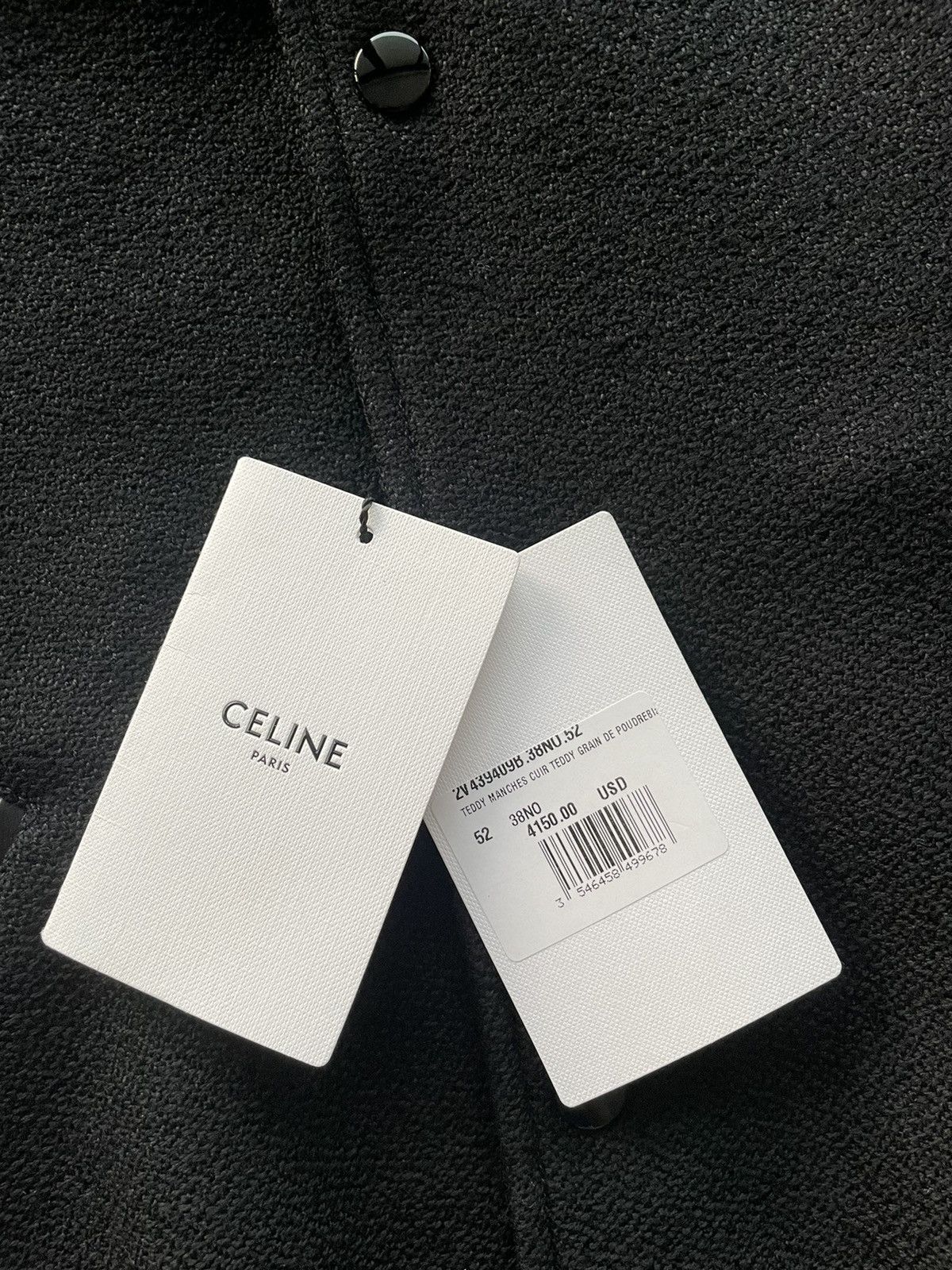 Celine × Hedi Slimane Celine Hedi Slimane Super Runway Leather Teddy Jacket Size US L / EU 52-54 / 3 - 4 Thumbnail