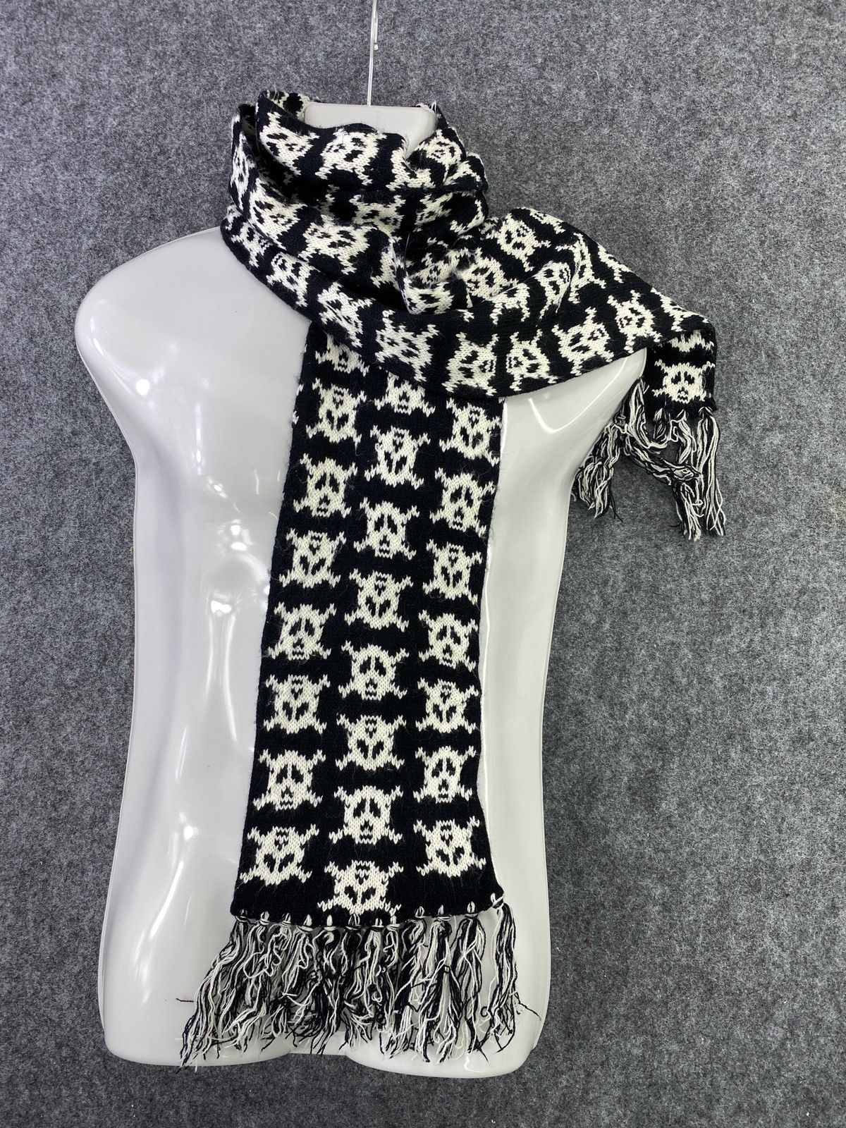 Other Skull Full print Scarf/Muffler/Neckwear -T368 Size ONE SIZE - 2 Thumbnail