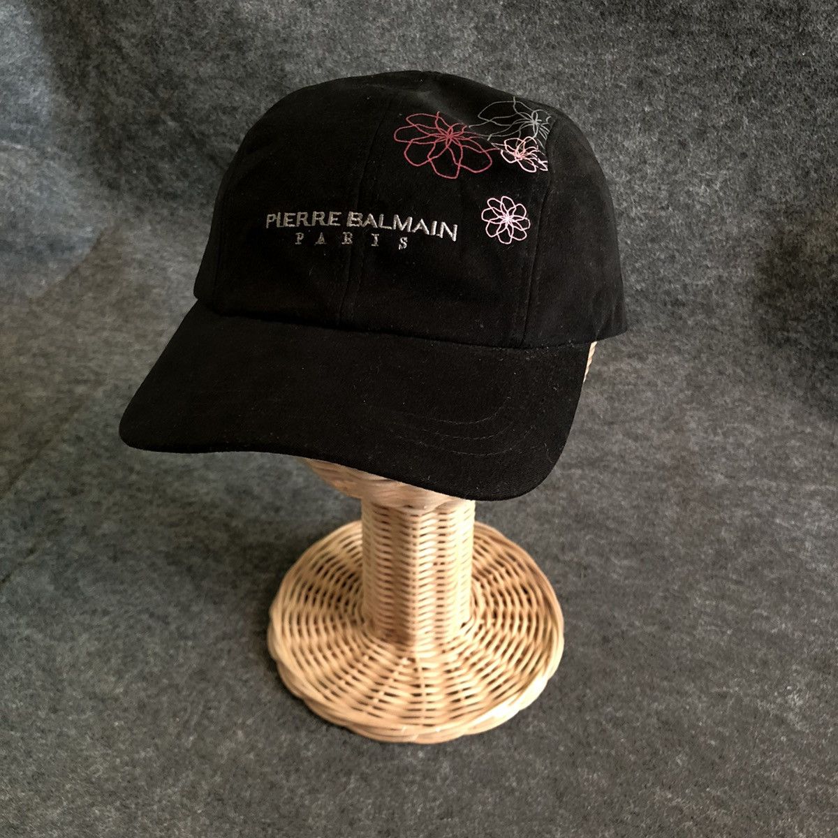Pierre Balmain × Vintage Vintage Pierre Balmain Paris Big Logo Hats/Caps Size ONE SIZE - 3 Thumbnail