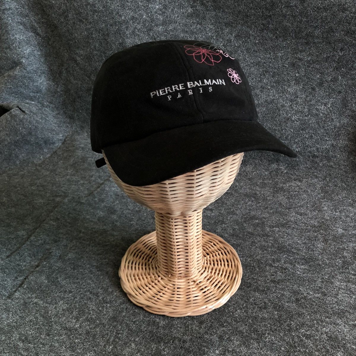 Pierre Balmain × Vintage Vintage Pierre Balmain Paris Big Logo Hats/Caps Size ONE SIZE - 1 Thumbnail