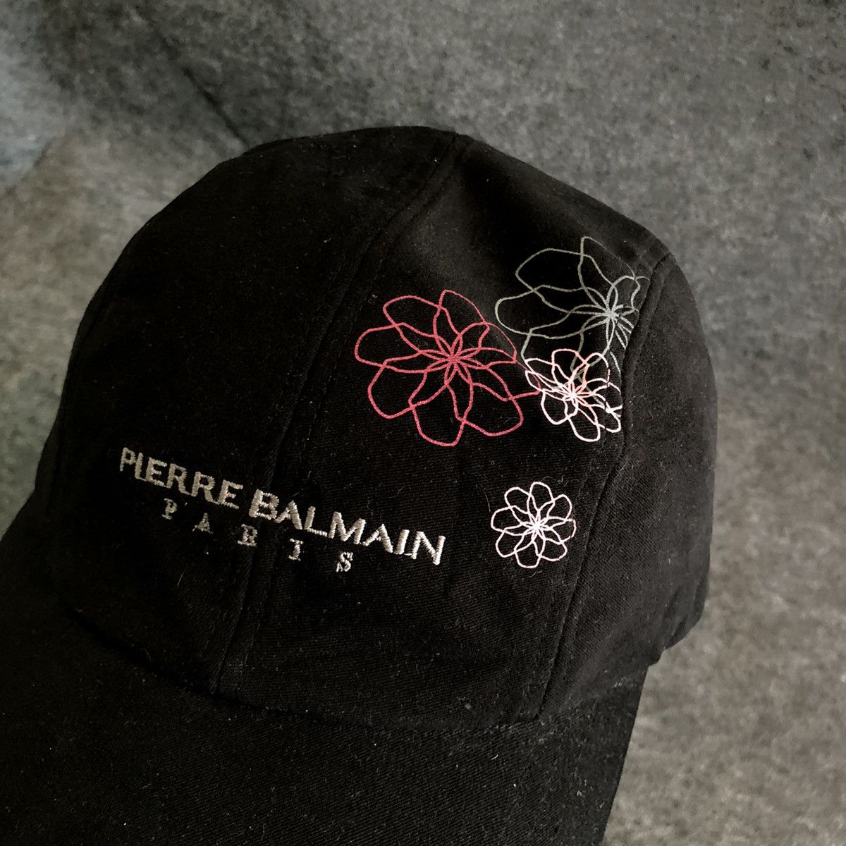 Pierre Balmain × Vintage Vintage Pierre Balmain Paris Big Logo Hats/Caps Size ONE SIZE - 7 Thumbnail