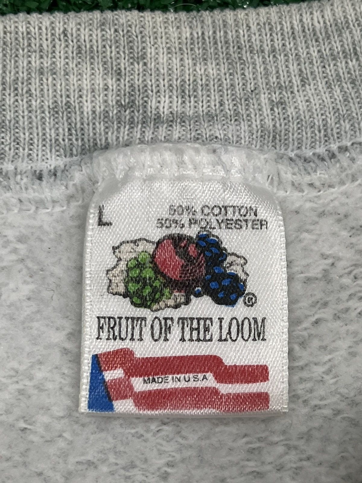 Fruit Of The Loom Vintage 90s Lindbergh Crewneck Sweatshirt Size US L / EU 52-54 / 3 - 6 Thumbnail