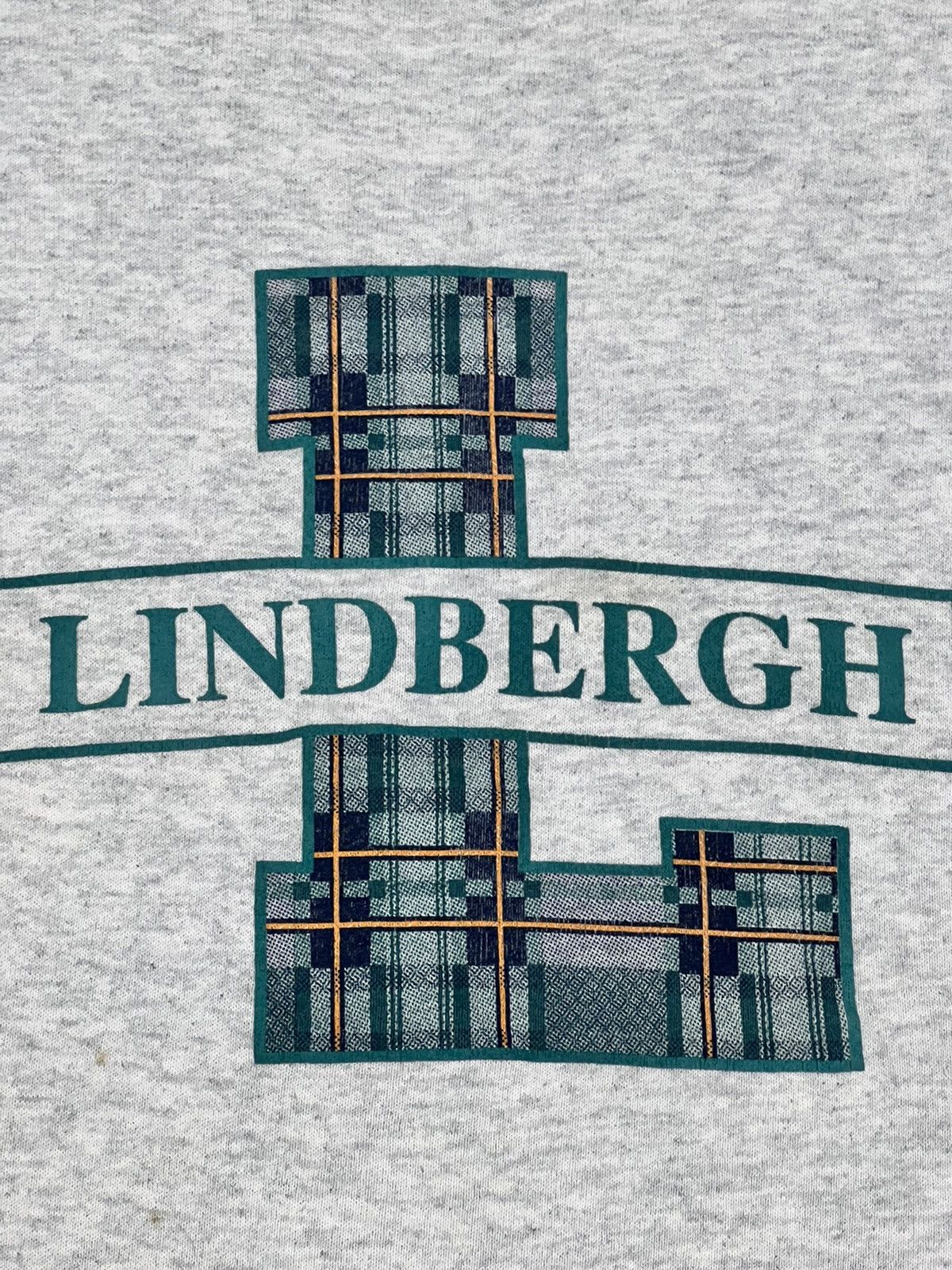 Fruit Of The Loom Vintage 90s Lindbergh Crewneck Sweatshirt Size US L / EU 52-54 / 3 - 5 Thumbnail
