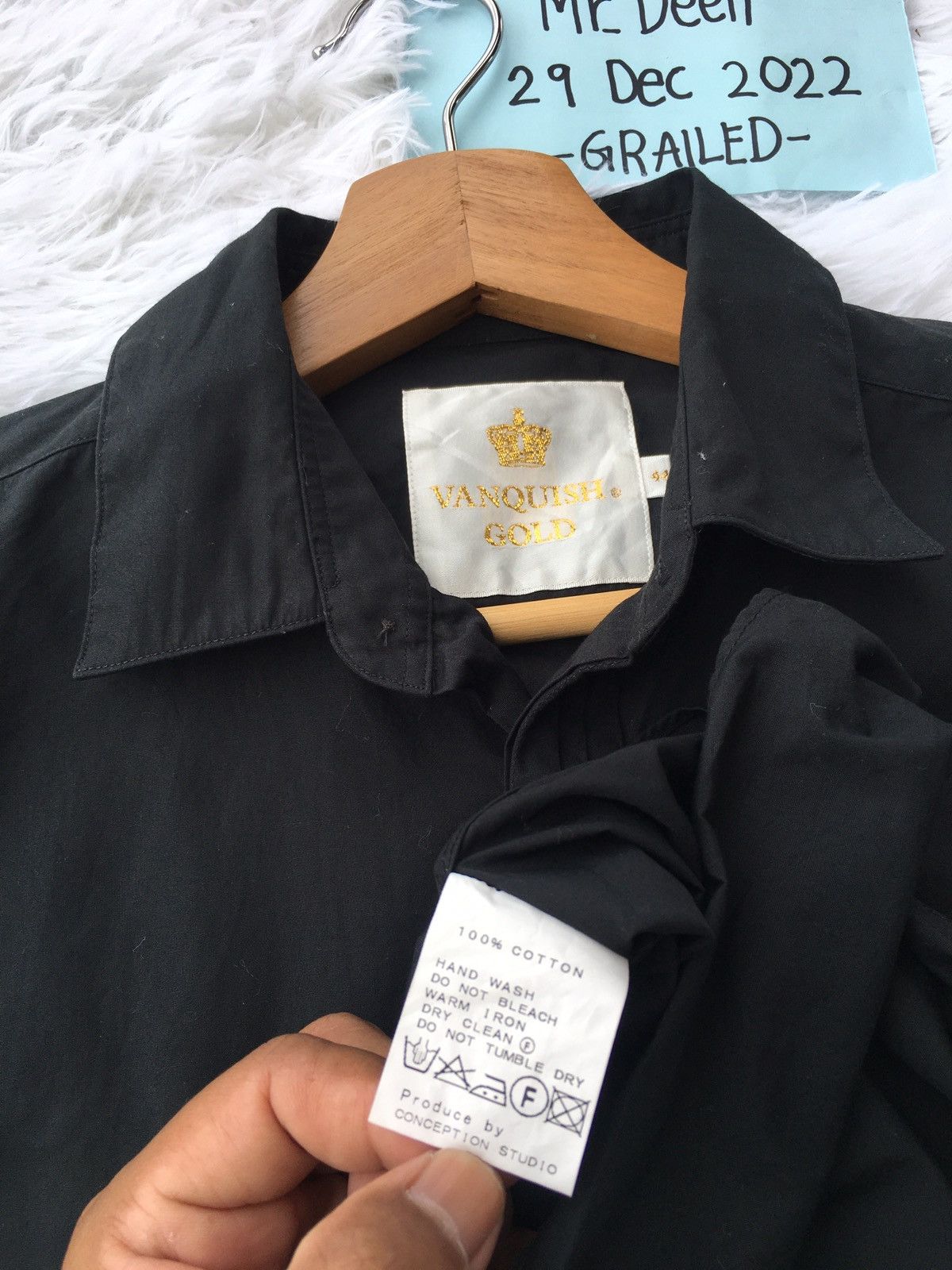 Vanquish Rare Vintage Vanquish Collar Shirt Size US S / EU 44-46 / 1 - 6 Thumbnail