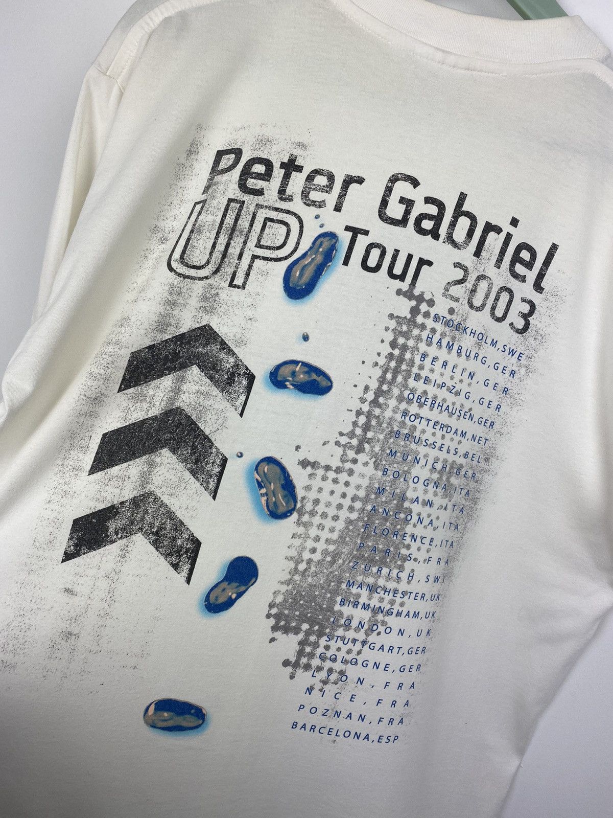 Band Tees Vintage Peter Gabriel 2003 T Shirt Genesis Led Zeppelin Size US L / EU 52-54 / 3 - 11 Thumbnail