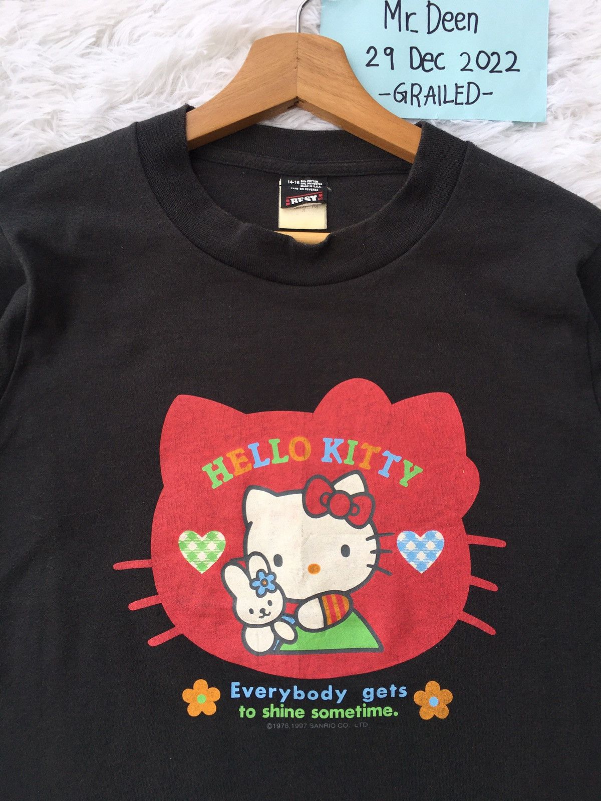 Disney Rare Vintage 90s Hello Kitty Longsleeve Shirt Size XS / US 0-2 / IT 36-38 - 6 Thumbnail
