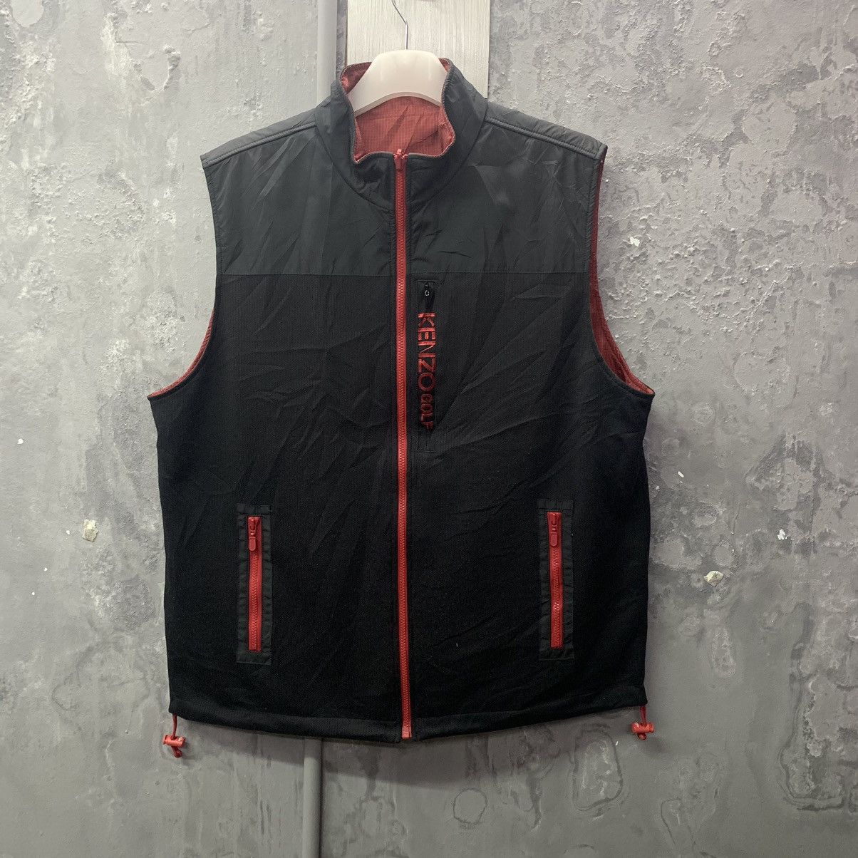 Kenzo Vintage kenzo Golf Embroidered Spell out Vest Size US M / EU 48-50 / 2 - 3 Thumbnail