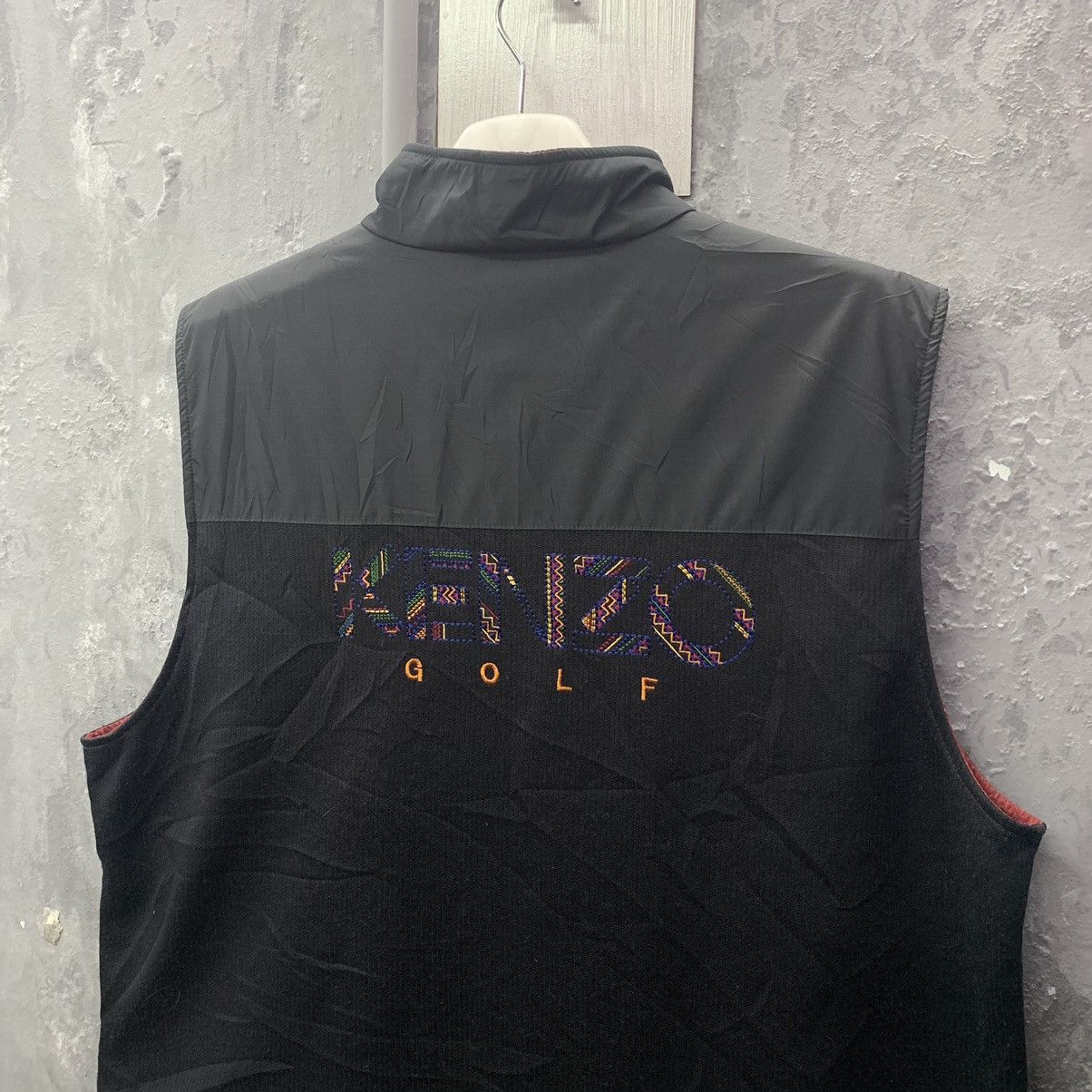 Kenzo Vintage kenzo Golf Embroidered Spell out Vest Size US M / EU 48-50 / 2 - 9 Thumbnail