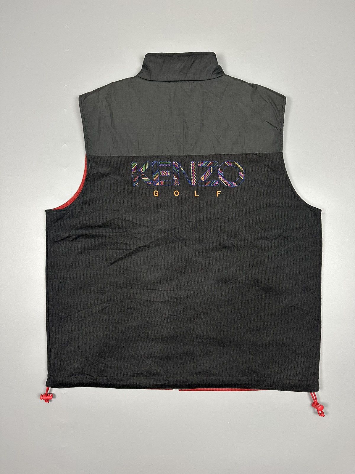 Kenzo Vintage kenzo Golf Embroidered Spell out Vest Size US M / EU 48-50 / 2 - 1 Thumbnail
