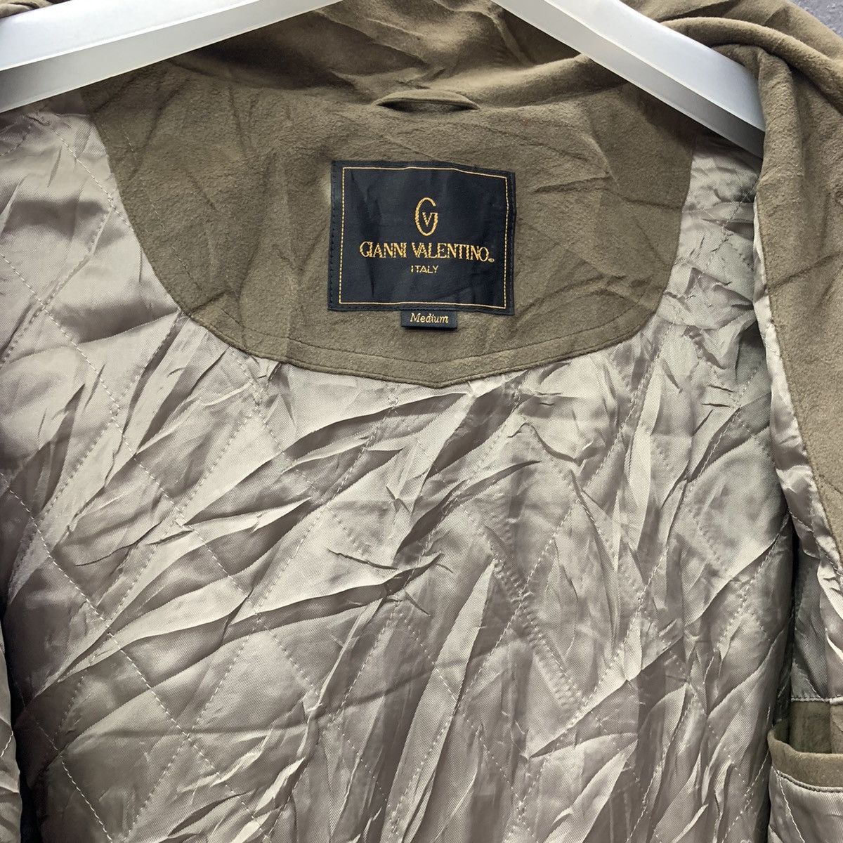 Giovanni Valentino Vintage Gianni Valentino Velvet Parka Jacket Size US XXL / EU 58 / 5 - 11 Thumbnail